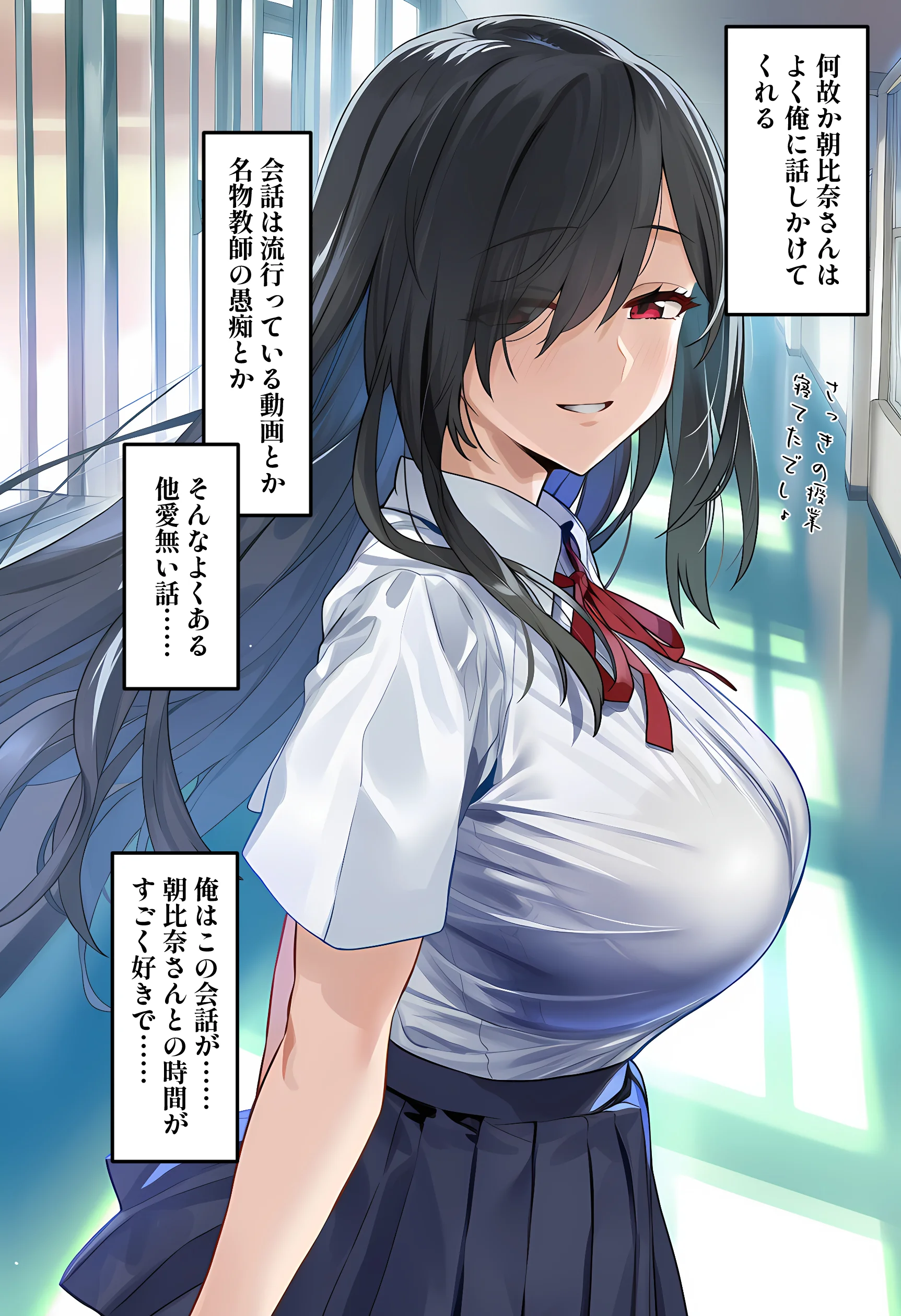 甘えていいですか？朝比奈さん！〜クラスのモテモテ女子が俺にひたすら惚れている話〜 制服・処女・巨乳 サンプル11ページ目（伊東ふぉん）
