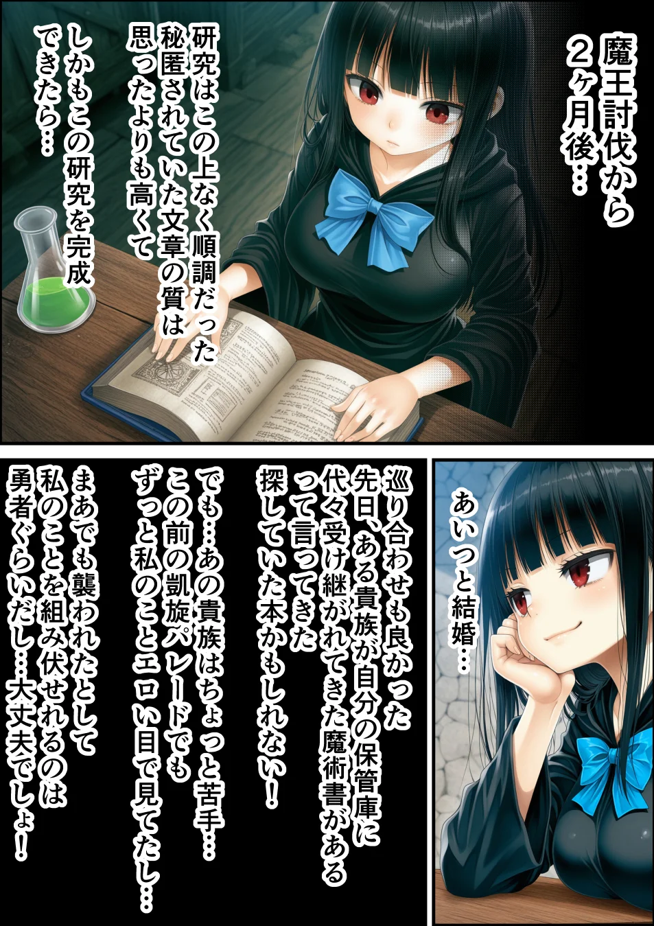魔王を倒して2年後行方不明だった魔法使いと娼館で再開した話 ファンタジー・拘束・辱め サンプル17ページ目（あんふぃろーざ）
