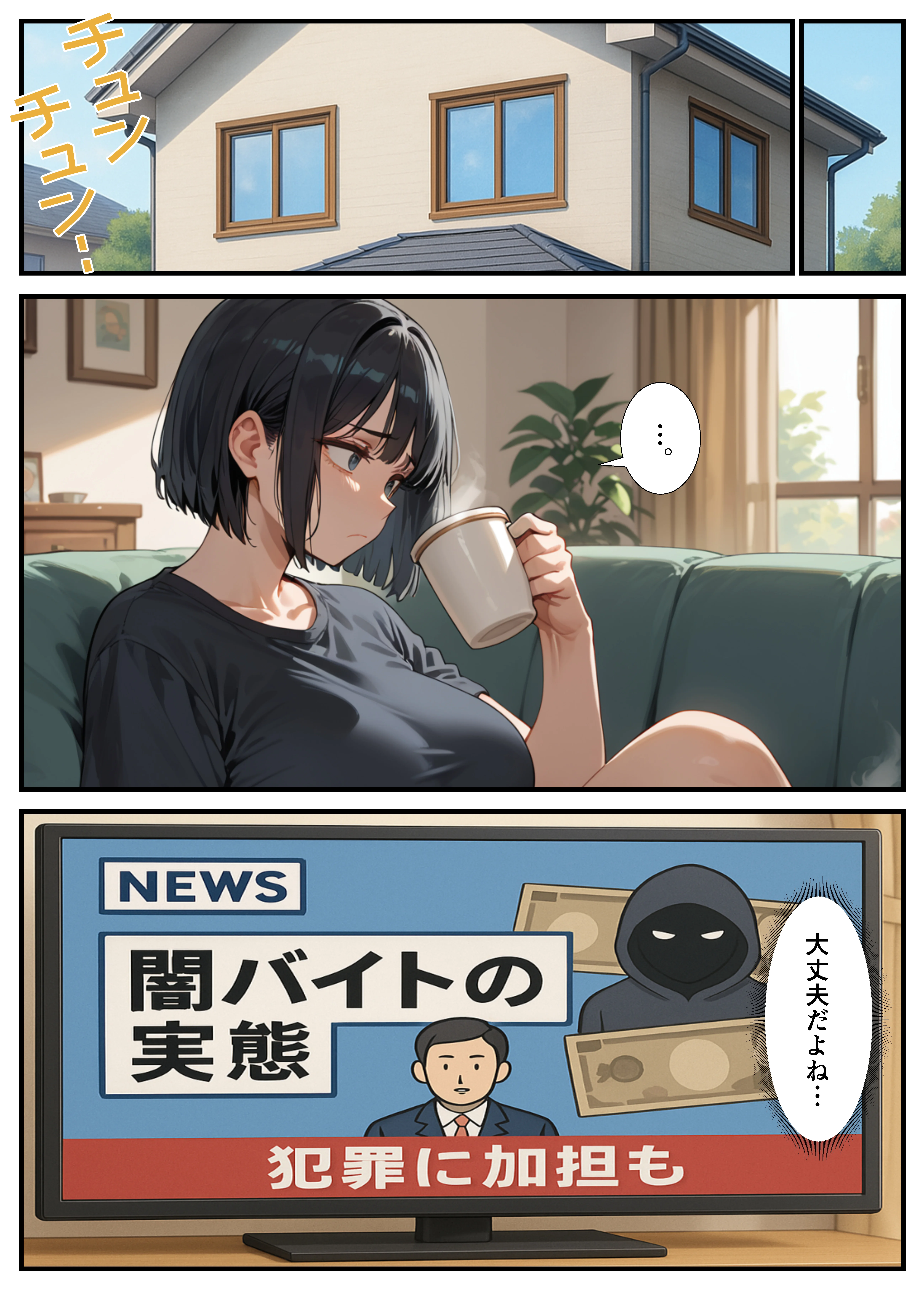 闇バイトでAVに出演したら人生終了した話 処女・巨乳・中出し サンプル12ページ目（ピココミック）