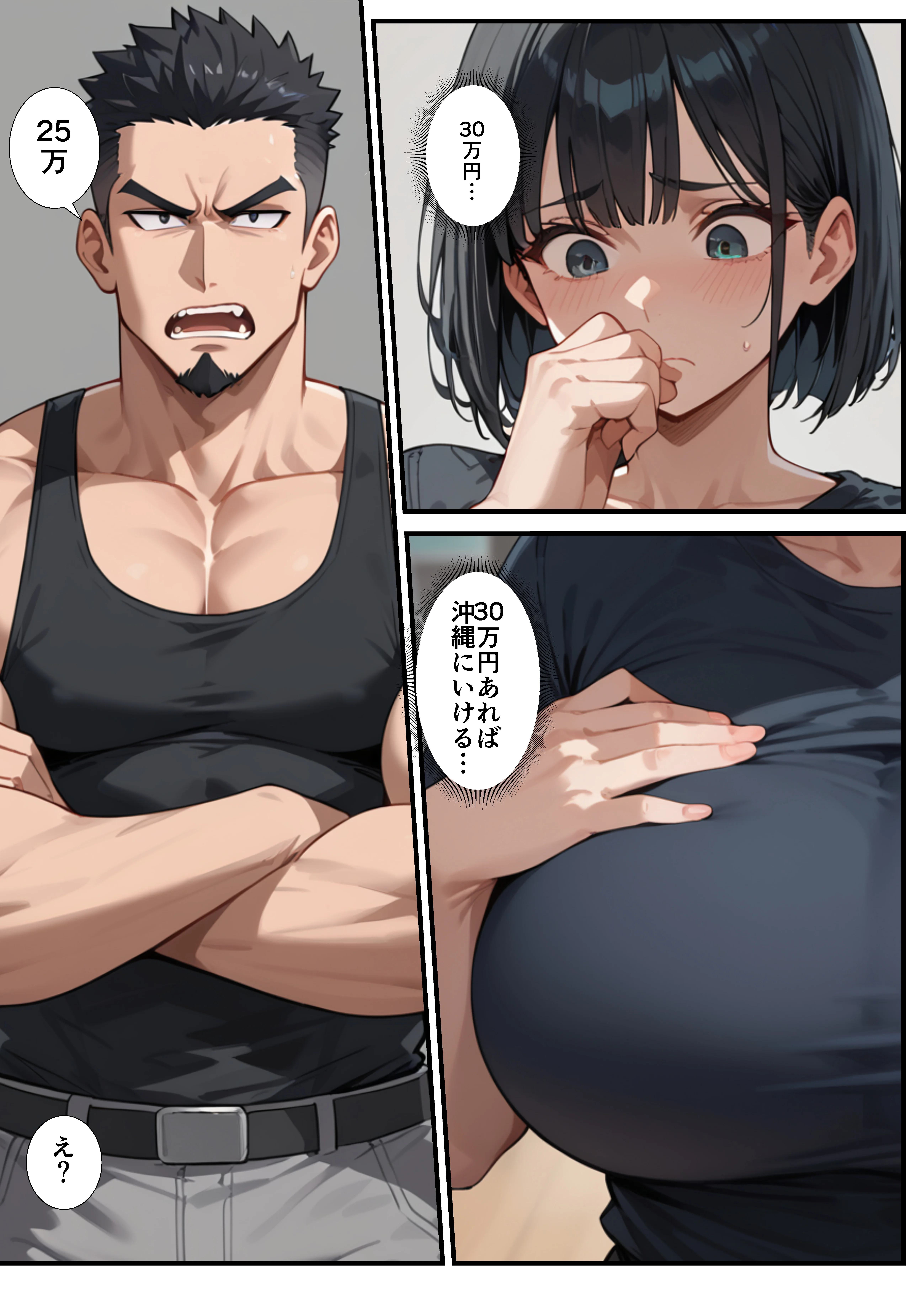 闇バイトでAVに出演したら人生終了した話 処女・巨乳・中出し サンプル18ページ目（ピココミック）