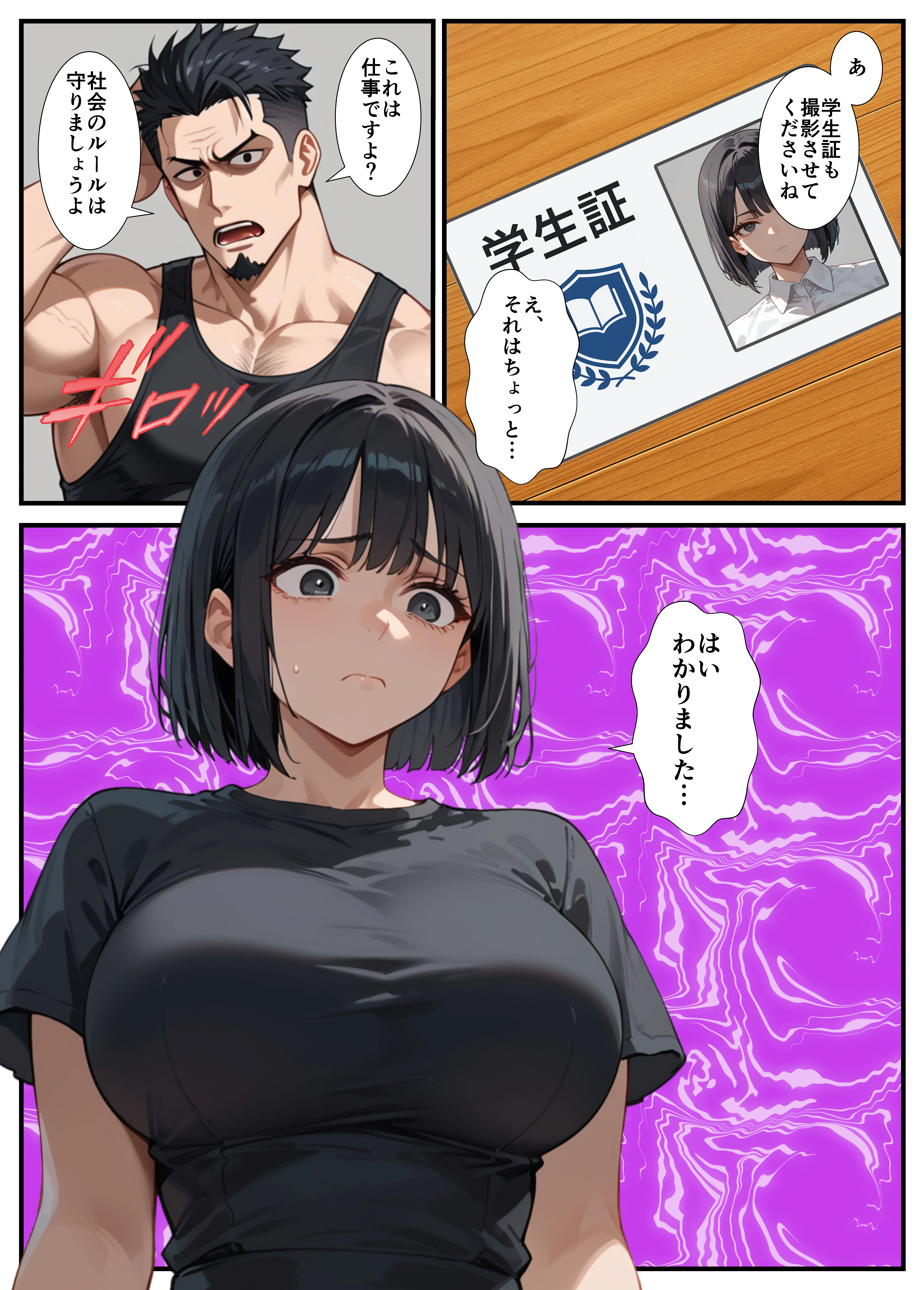 闇バイトでAVに出演したら人生終了した話 処女・巨乳・中出し サンプル22ページ目（ピココミック）