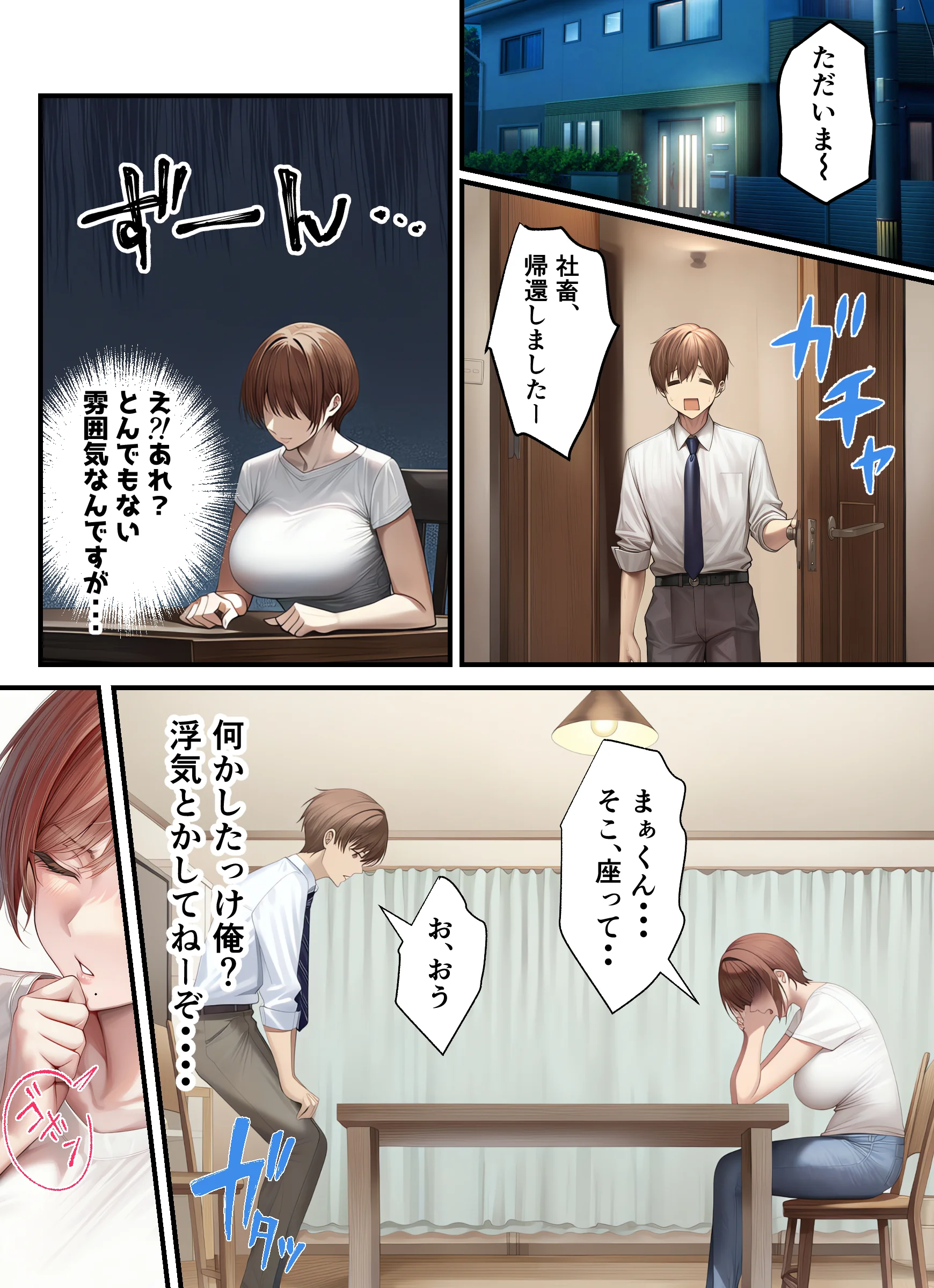 妊活中の巨乳妻とコスプレ子作りセックスで夜通し種付け性活 人妻・主婦・巨乳・コスプレ サンプル11ページ目（ちゃんあい）
