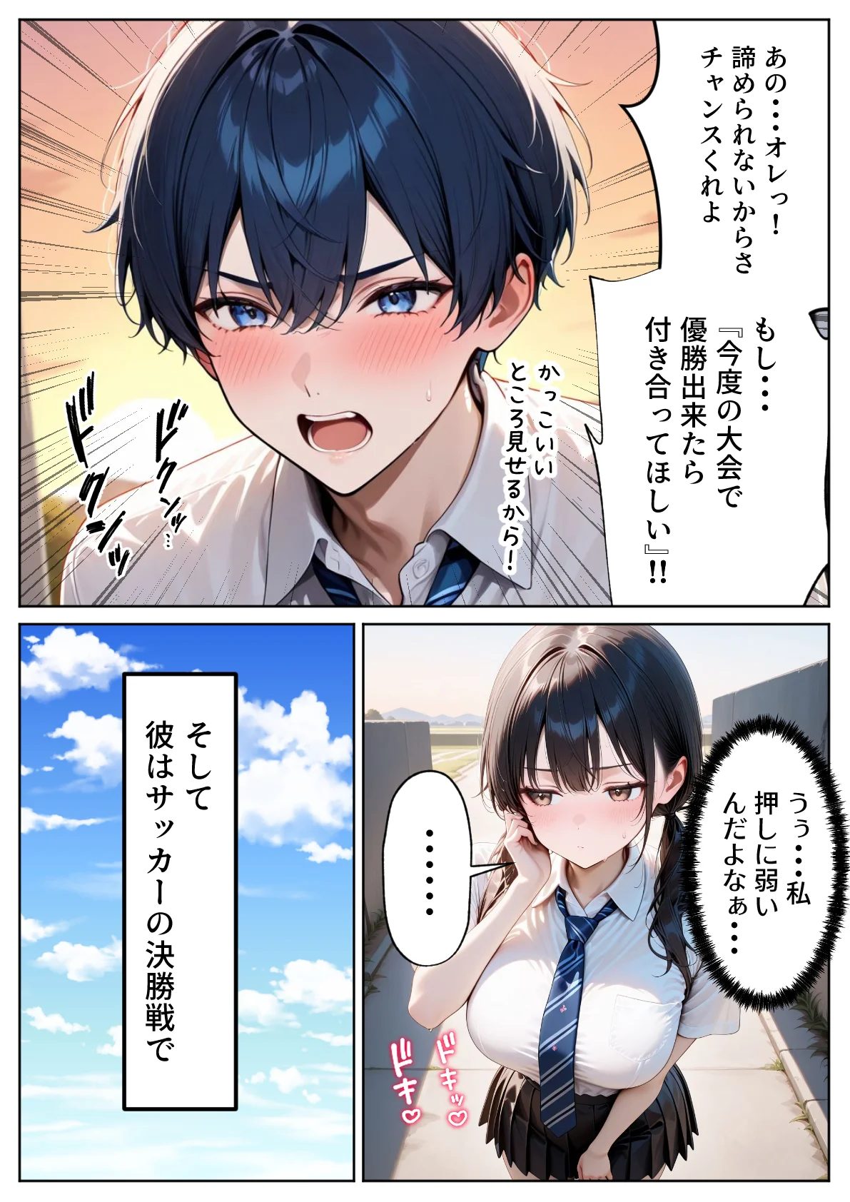 クズ教師に寝取られた巨乳J◯ 〜完堕ちセックス〜 NTR・寝取られ・キス・フェラ サンプル5ページ目(ぱにぱに)