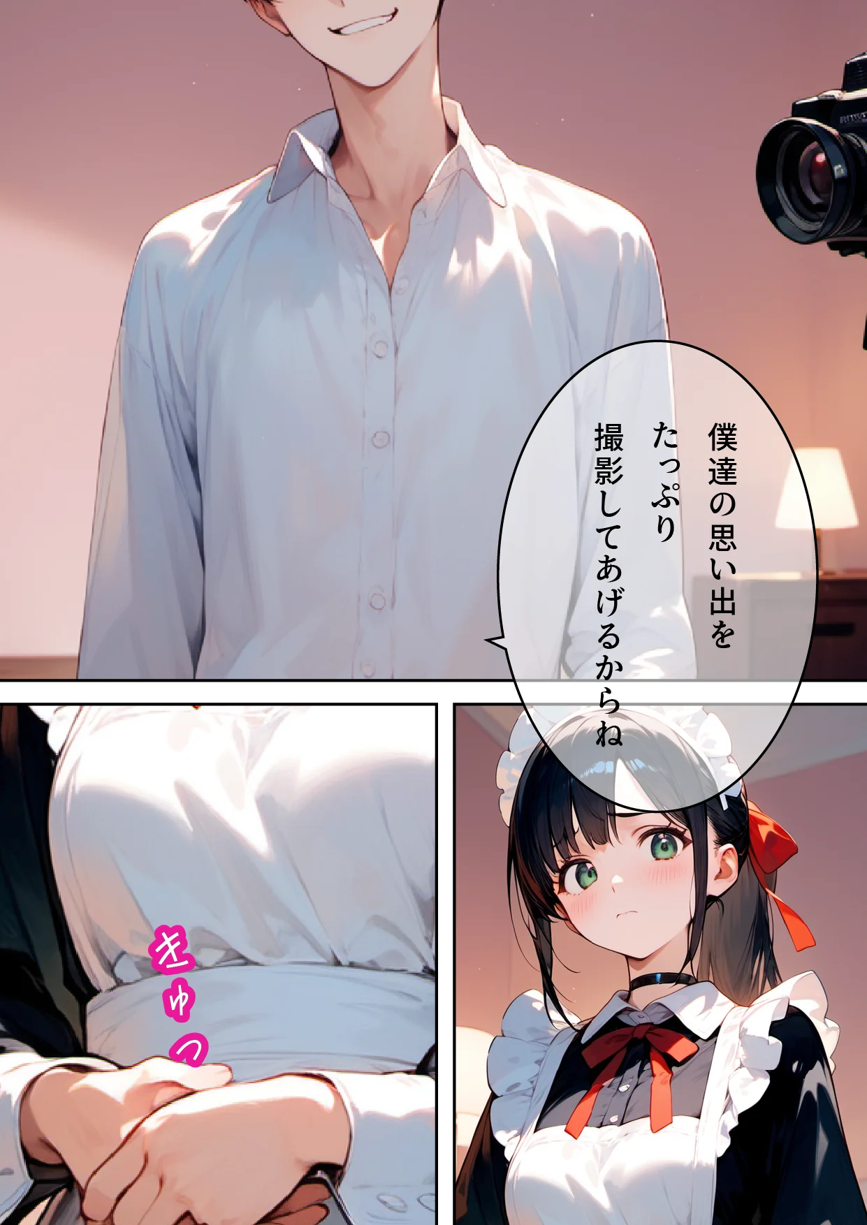 学年トップ・美少女の屈辱 ｜ なかのさん 4〜メイド編〜 僕しか知らない…学年トップ美少女の弱みを握った結果… 辱め・学園もの・メイド サンプル6ページ目（さようなら僕たち）