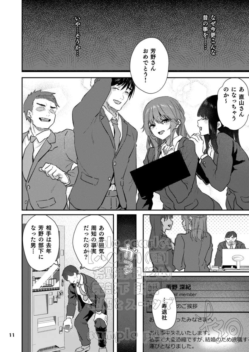 【ハメ撮り（睡】 芳野深紀（24） 元部下 新婚  私服とスーツで お姉さん・ハメ撮り・ランジェリー サンプル22ページ目(pale scarlet)