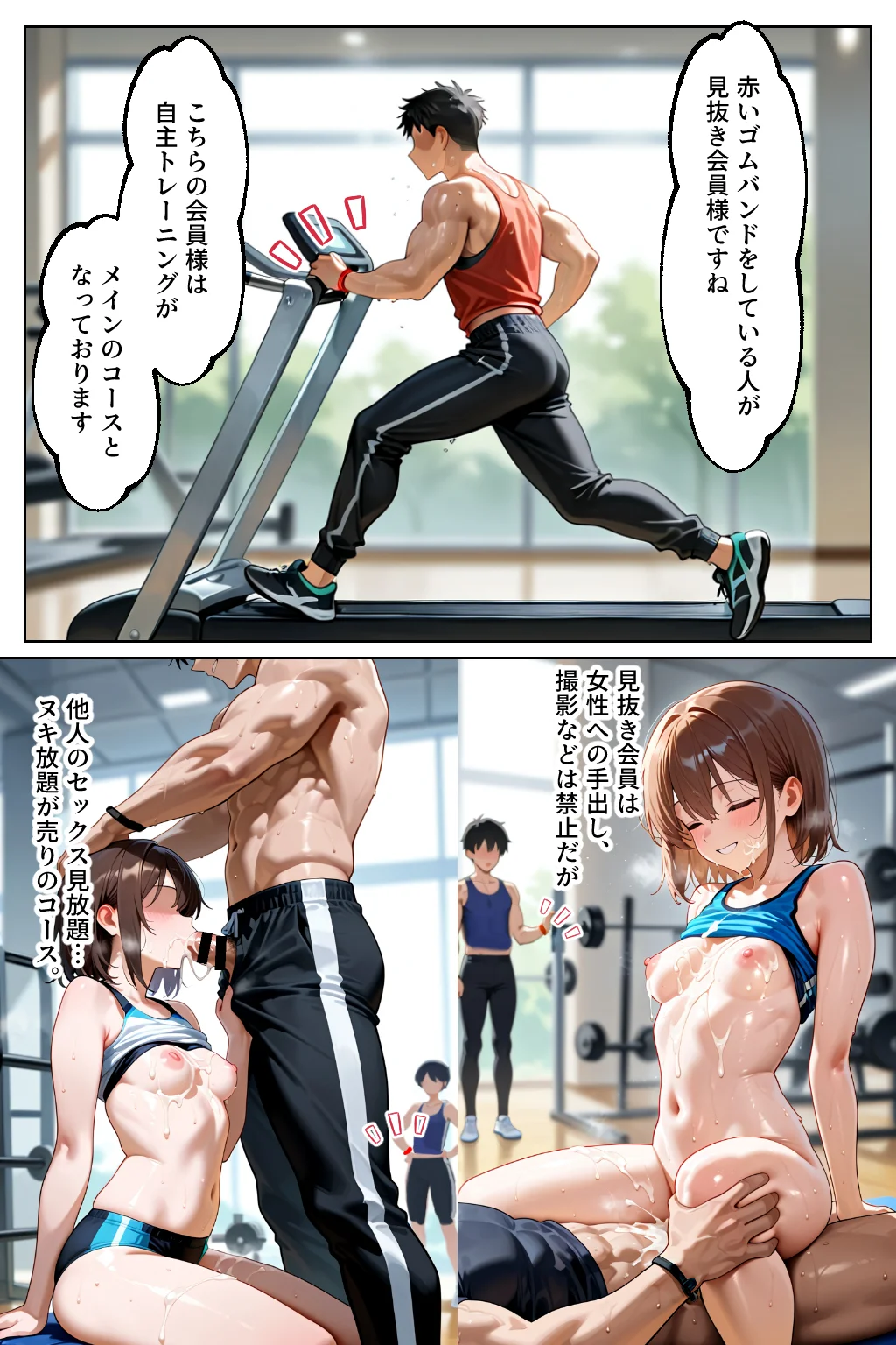 催○セクササイズジム総集編 NTR・寝取られ・お姉さん・ハーレム サンプル13ページ目