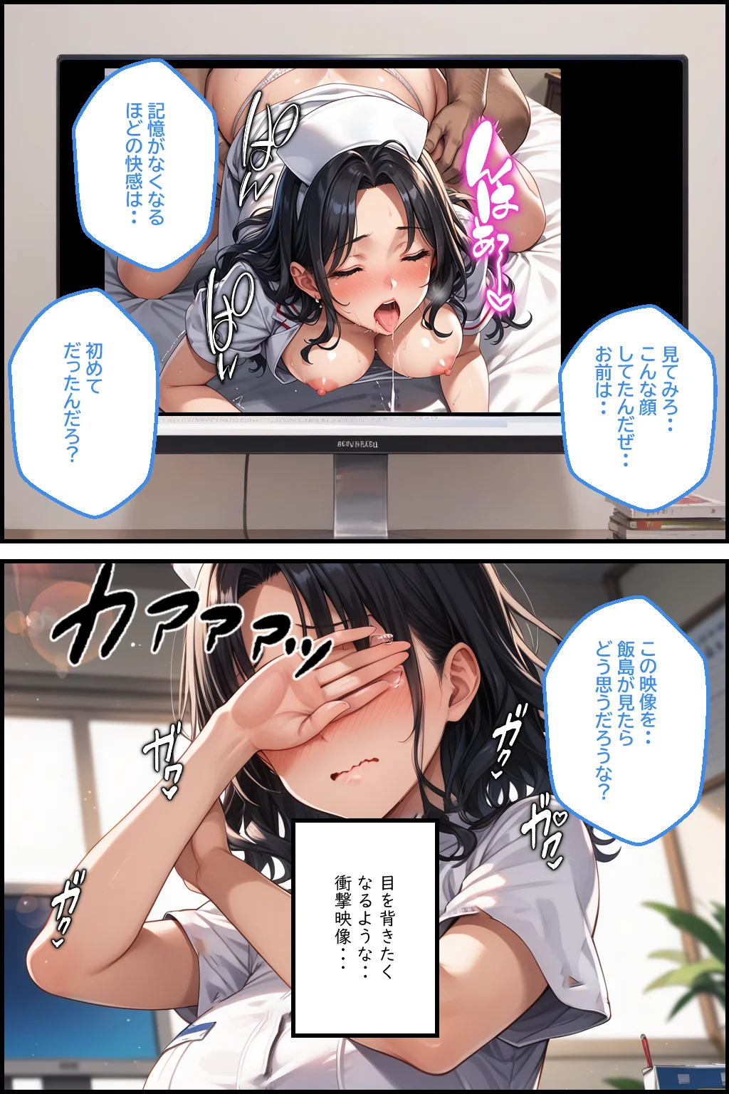 媚薬の海で溺れた天使 飯島瑠璃 〜権力争いに利用された女〜 前編 羞恥・看護婦・ナース・人妻・主婦 サンプル8ページ目（ピンク堂書店）