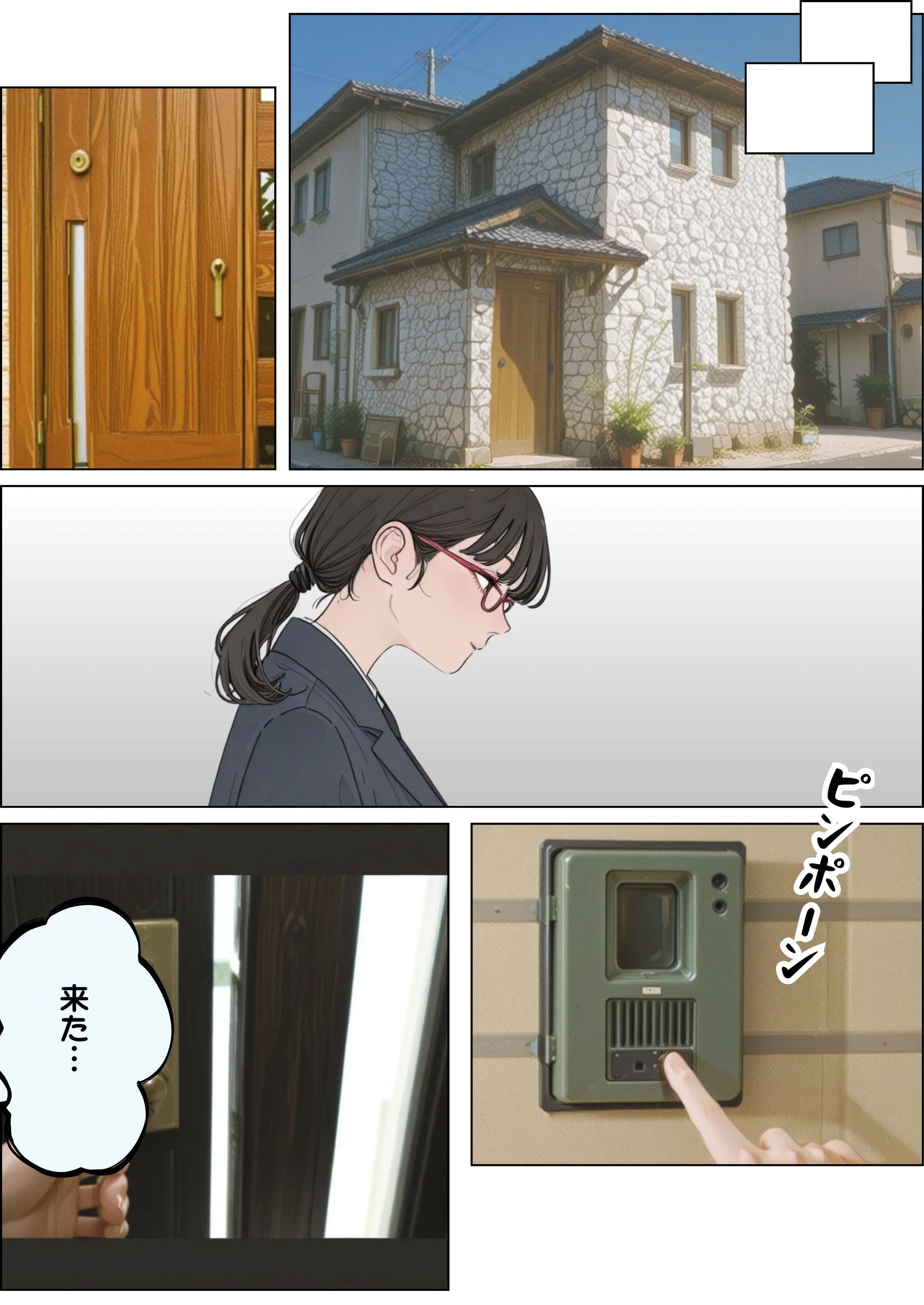 訳あって親戚の人妻に家庭教師してもらうことになった 熟女・女教師・人妻・主婦 サンプル7ページ目（だれもが）