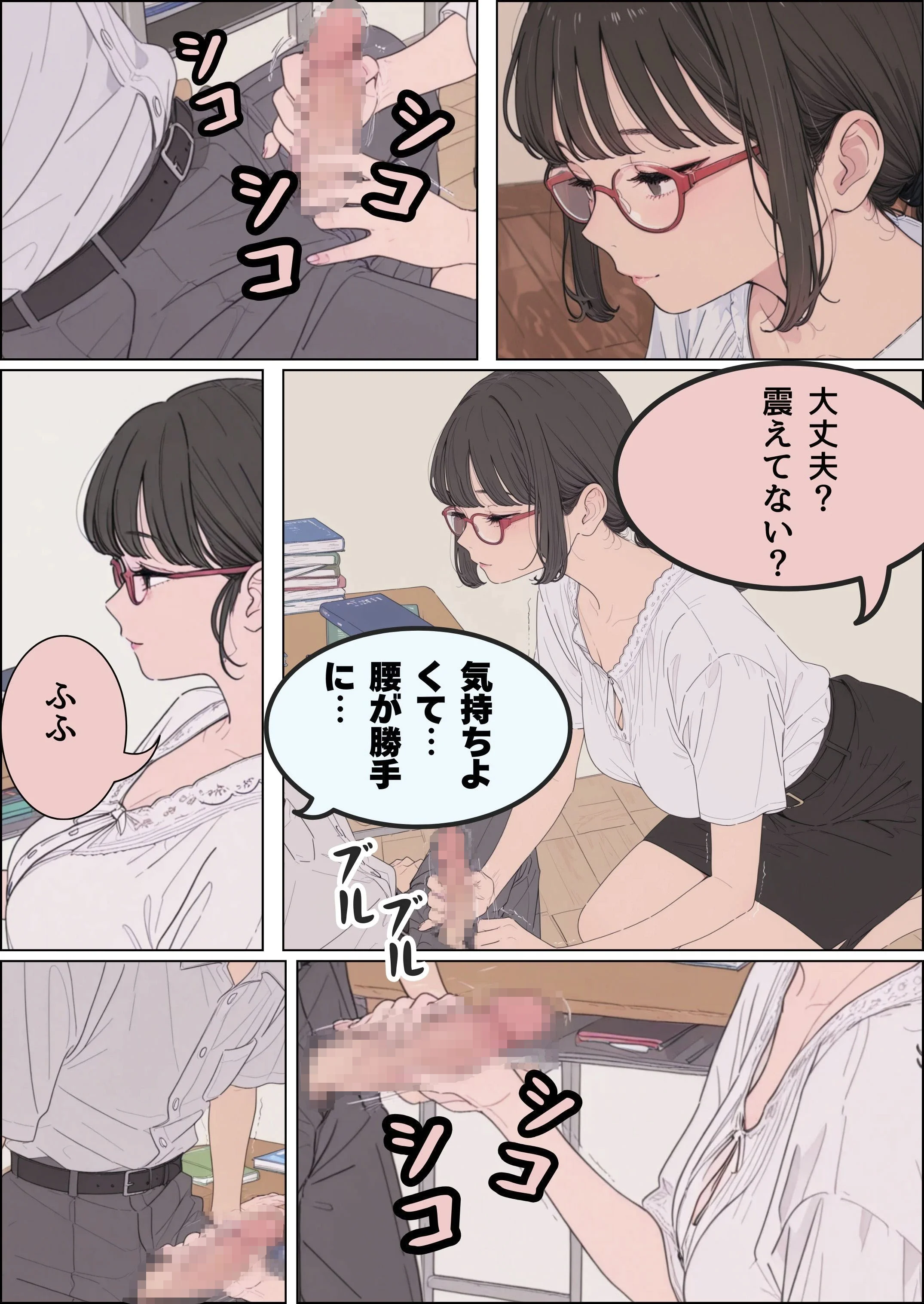 訳あって親戚の人妻に家庭教師してもらうことになった 熟女・女教師・人妻・主婦 サンプル19ページ目（だれもが）