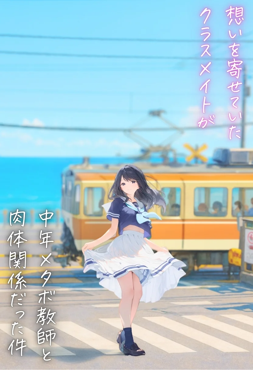 想いを寄せていた幼馴染みが中年メタボ教師（BMI40）と肉体関係だった件 NTR・寝取られ・フェラ・ラブコメ サンプル2ページ目