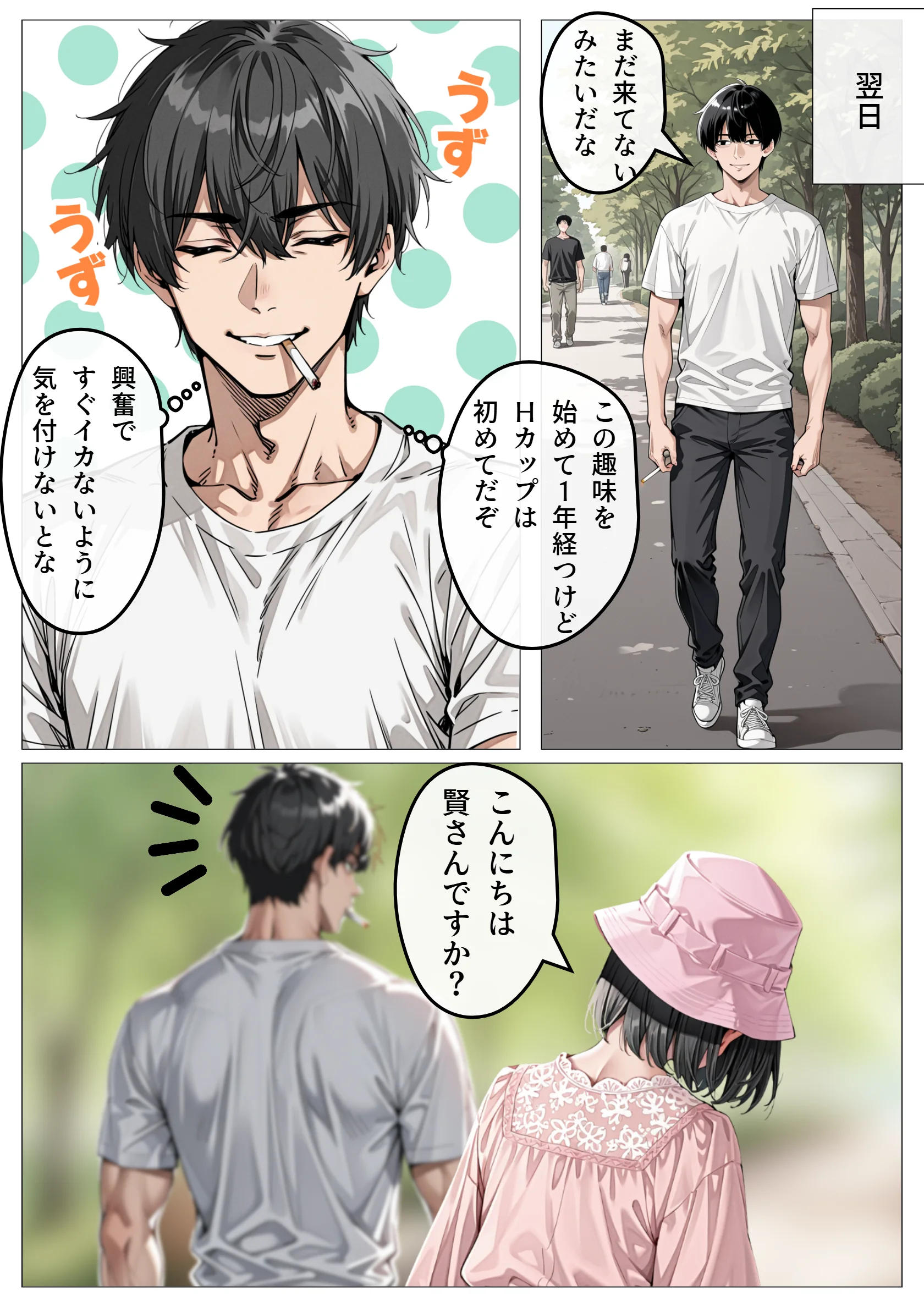 処女卒業サポート 処女・巨乳・ぽっちゃり サンプル5ページ目（ピココミック）
