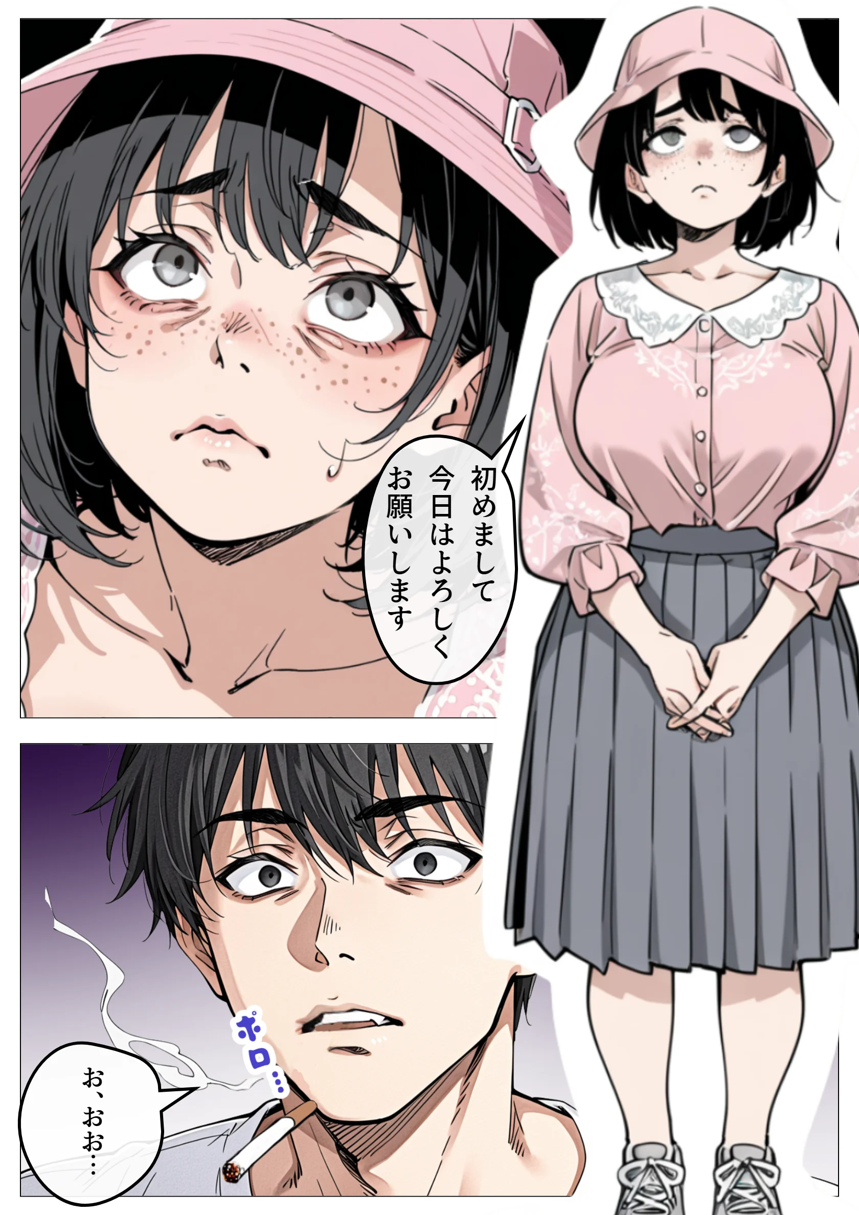 処女卒業サポート 処女・巨乳・ぽっちゃり サンプル6ページ目（ピココミック）