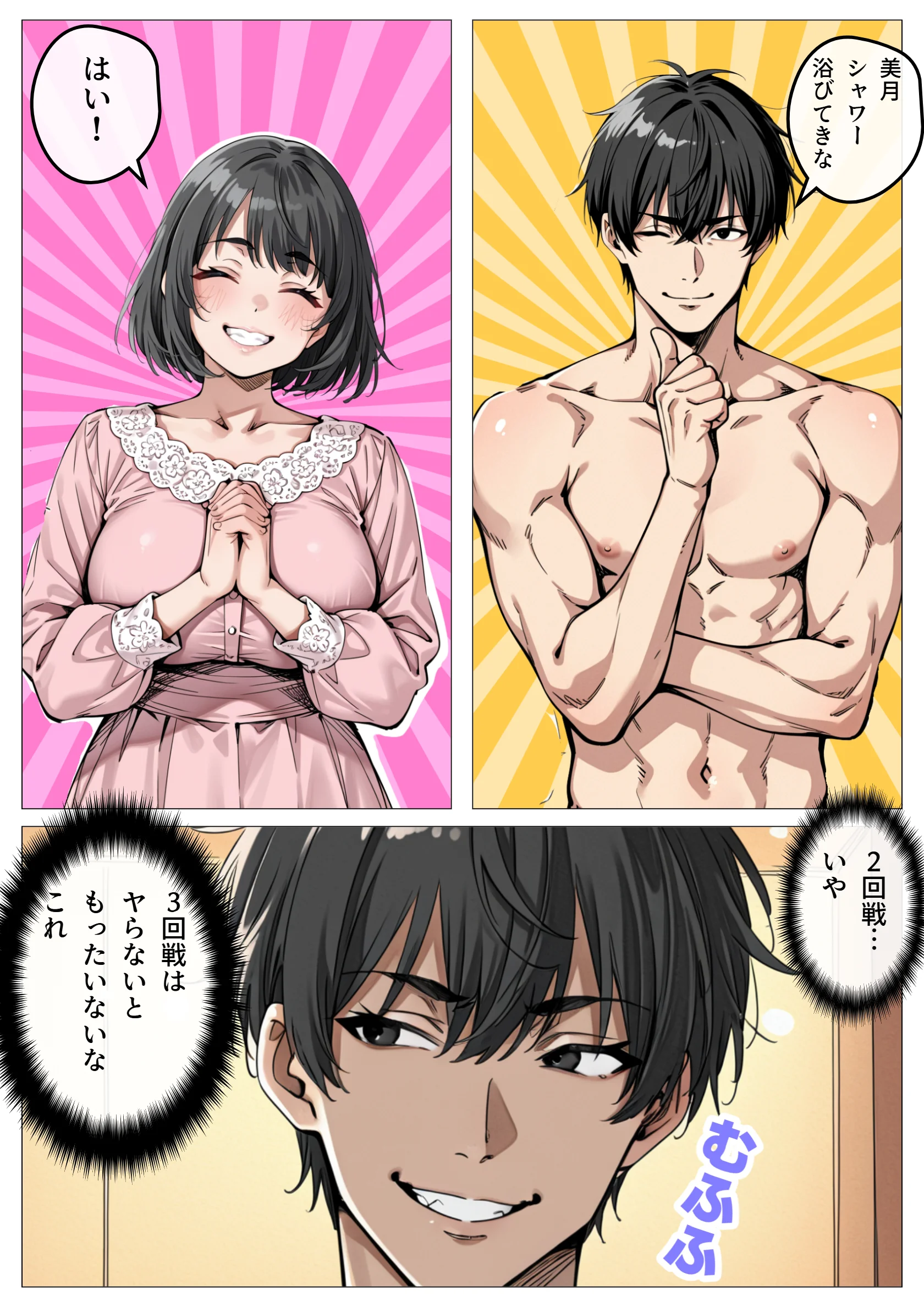 処女卒業サポート 処女・巨乳・ぽっちゃり サンプル17ページ目（ピココミック）