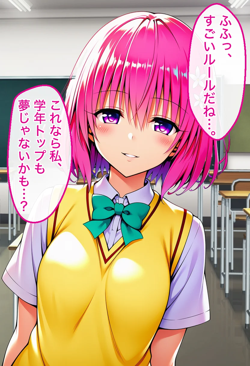 催●で「絶頂回数=成績」となった学校で古手川 美柑 ヤミ モモが絶頂回数を競い合う話【ToL●VEる漫画138P】 制服・学園もの・寝取り・寝取られ・NTR サンプル6ページ目（変態マジシャン）