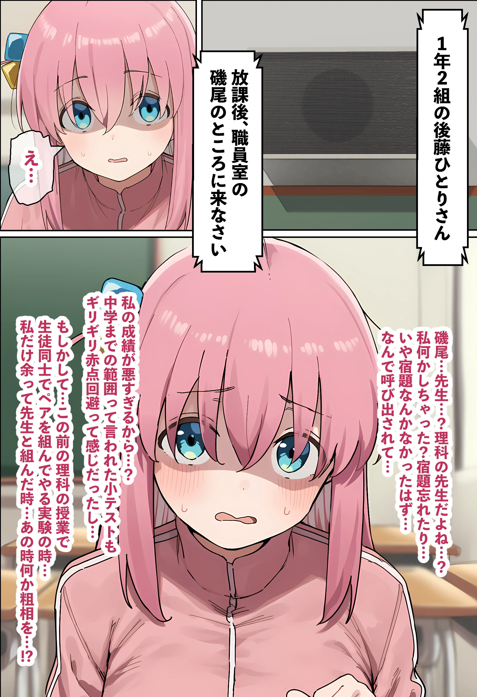「ぼっち」な私が「奥さん」に！？「ひとり」が「夫婦」になるまで〜中年キモ教師との結婚・出産〜 ラブラブ・あまあま・妊娠・孕ませ・歳の差 サンプル5ページ目（美少女がキモ男に妊娠させられる♡）