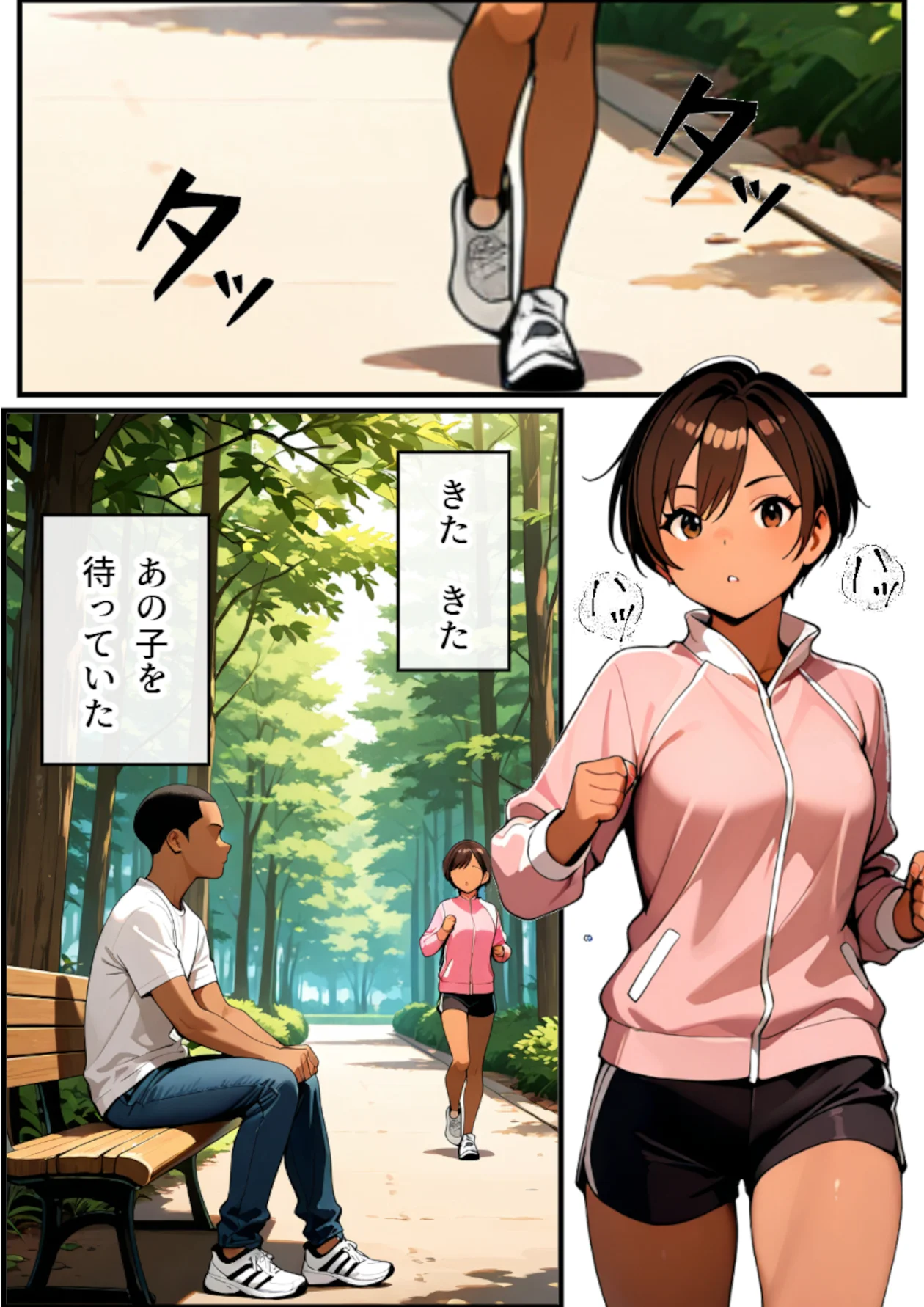 催○アプリで無抵抗にしたボーイッシュ女子大生の体を好き勝手してみる 辱め・陰毛・腋毛・褐色・日焼け サンプル6ページ目（JD密愛クラブ）