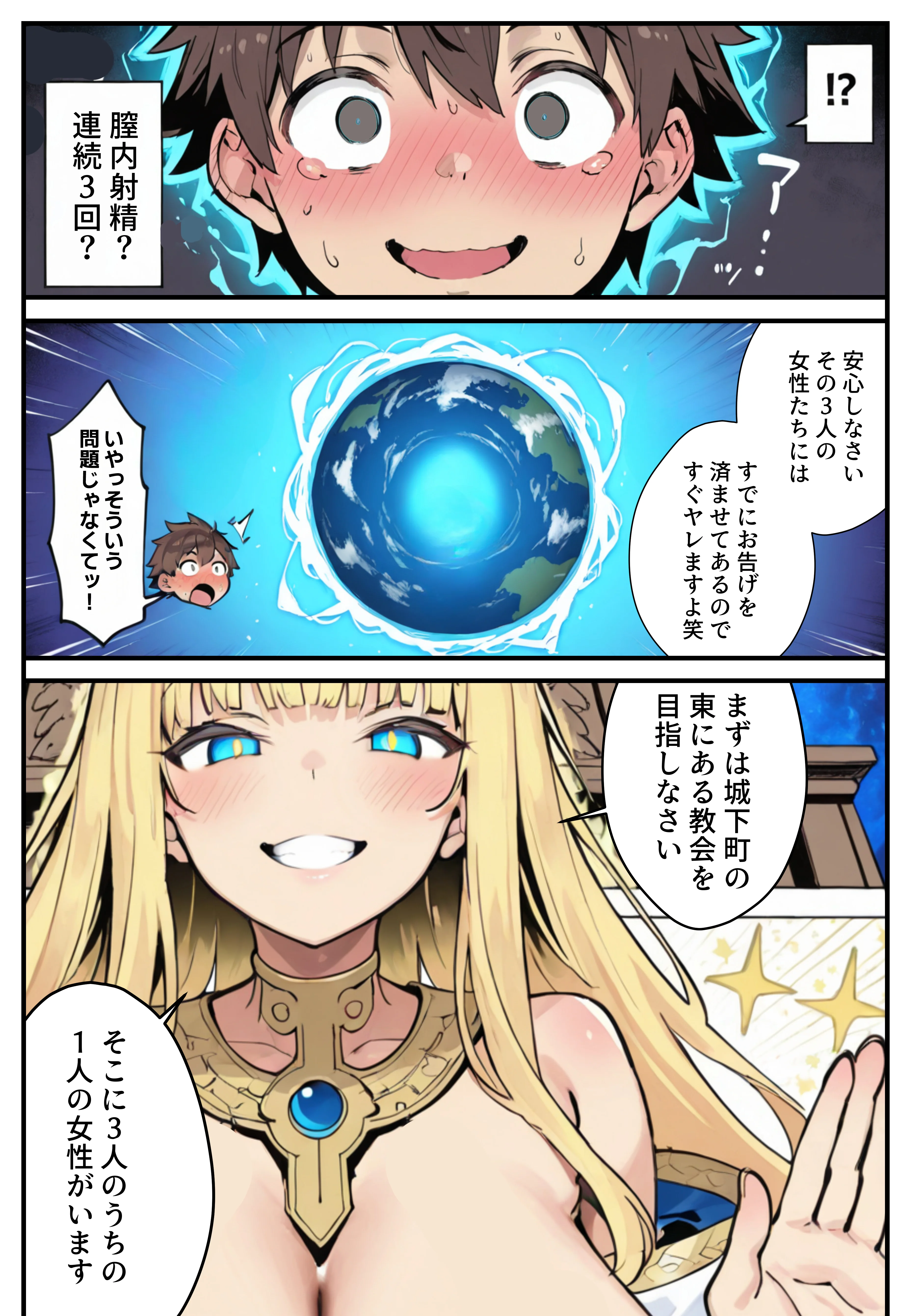 異世界で女神に命じられた僕、呪縛に囚われし美女を忘却スキルで救います。 ファンタジー・拘束・巨乳 サンプル13ページ目（ねとれや）