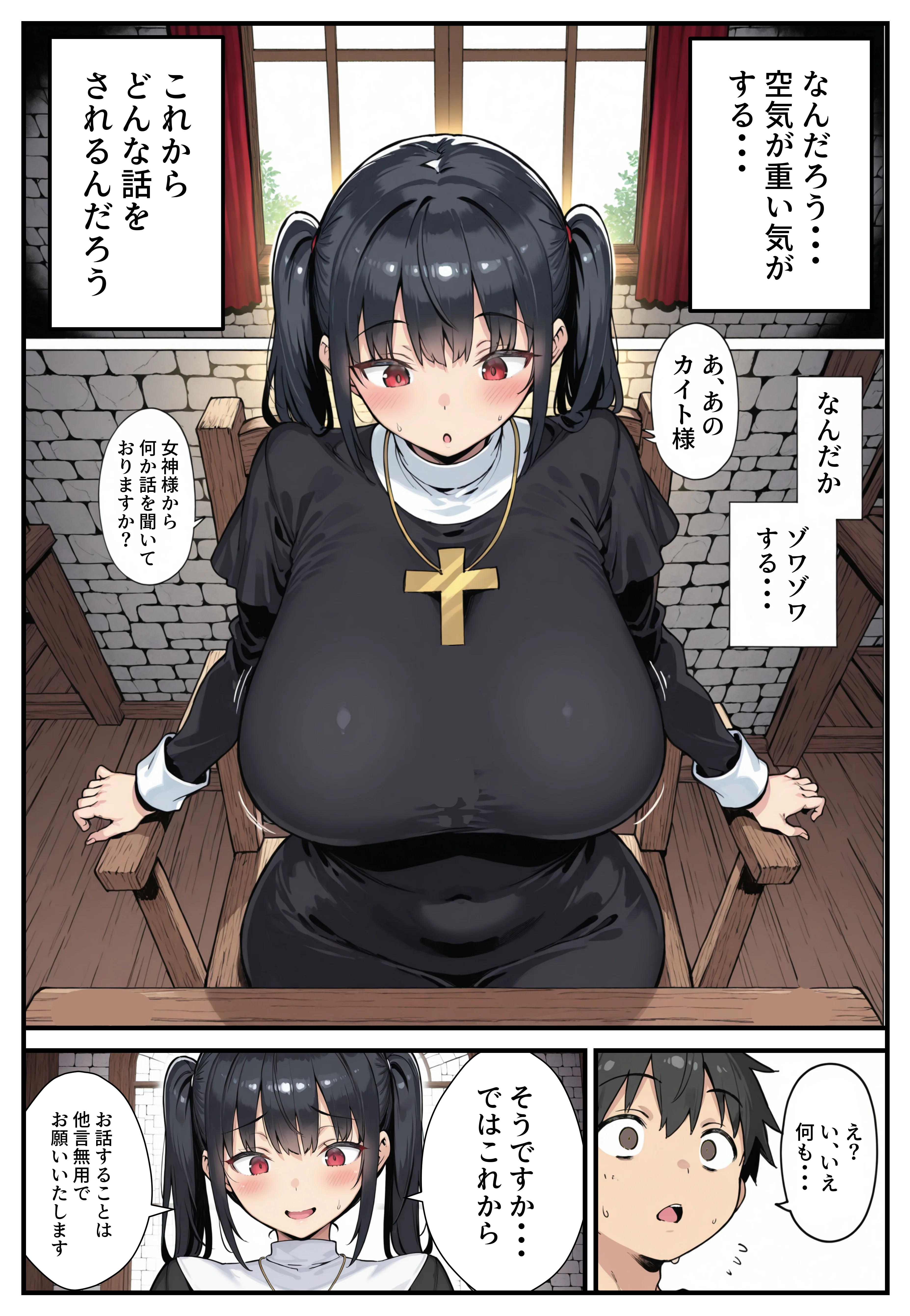 異世界で女神に命じられた僕、呪縛に囚われし美女を忘却スキルで救います。 ファンタジー・拘束・巨乳 サンプル28ページ目（ねとれや）