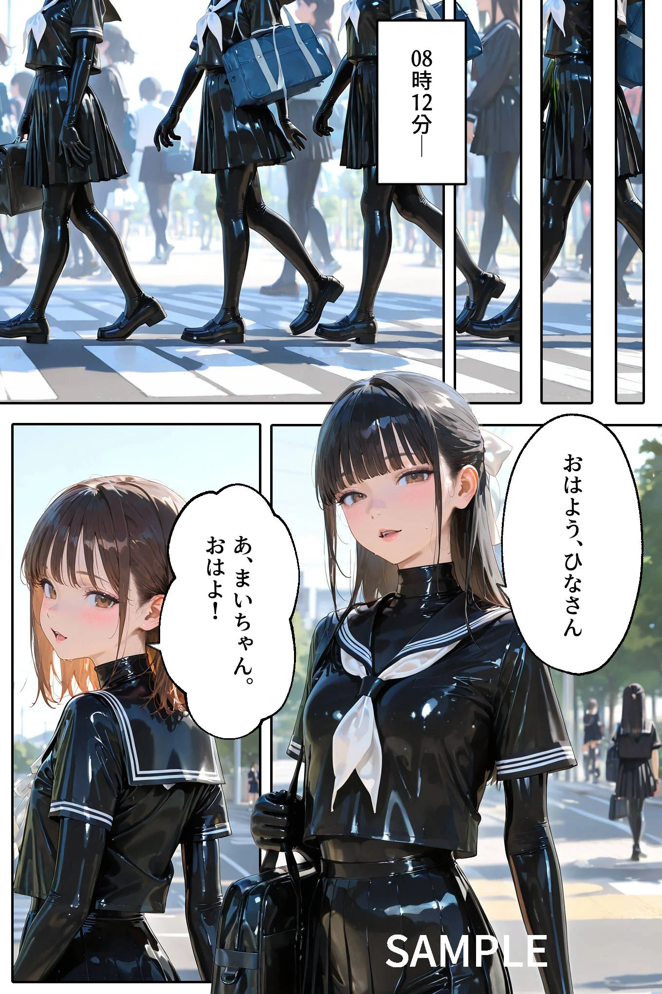 護謨学院｜更生プログラム【96Pコミック】放課後の連続拘束絶頂 拘束・辱め・学園もの サンプル13ページ目（TAIL LOVERS）