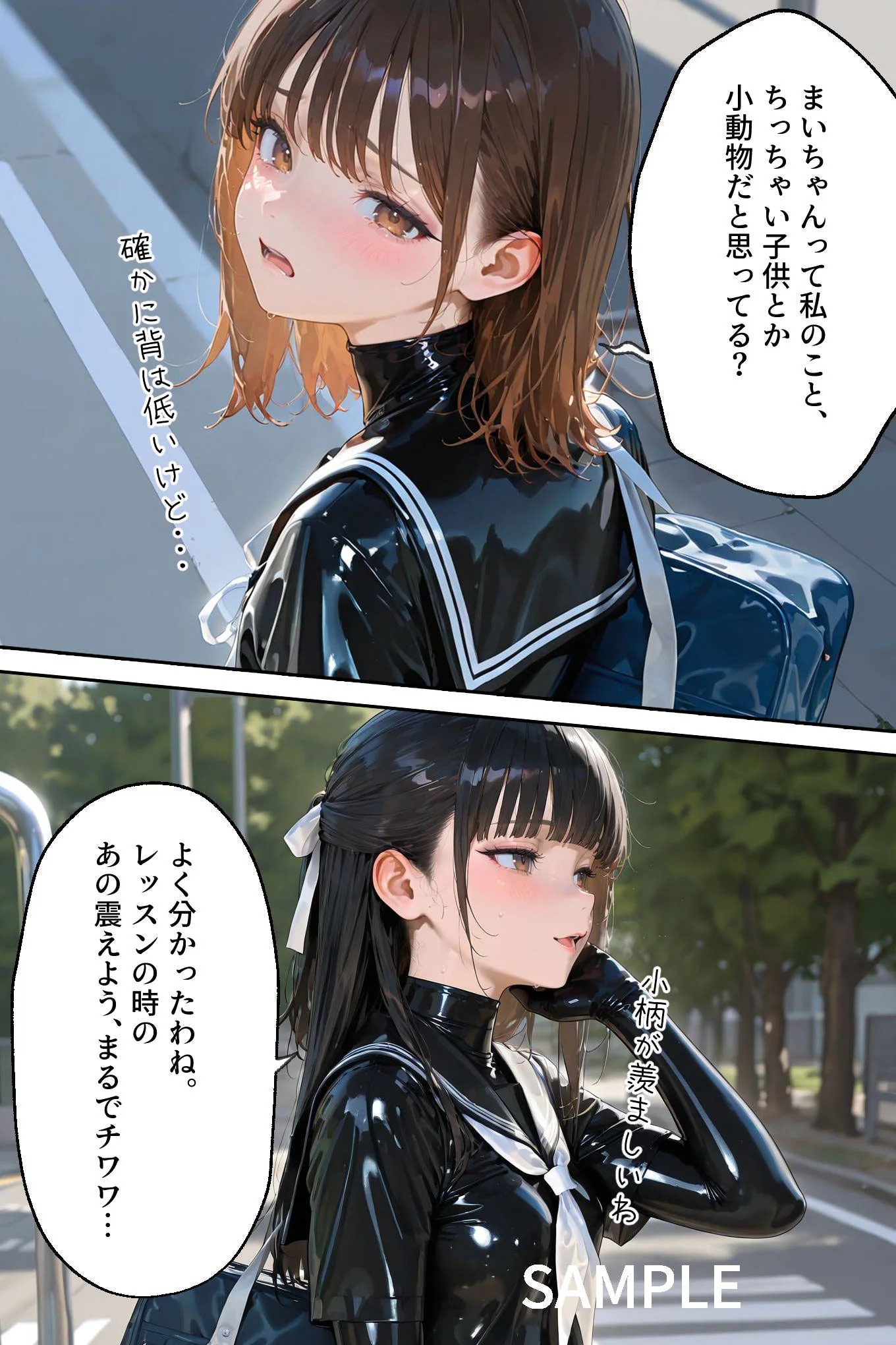 護謨学院｜更生プログラム【96Pコミック】放課後の連続拘束絶頂 拘束・辱め・学園もの サンプル22ページ目（TAIL LOVERS）