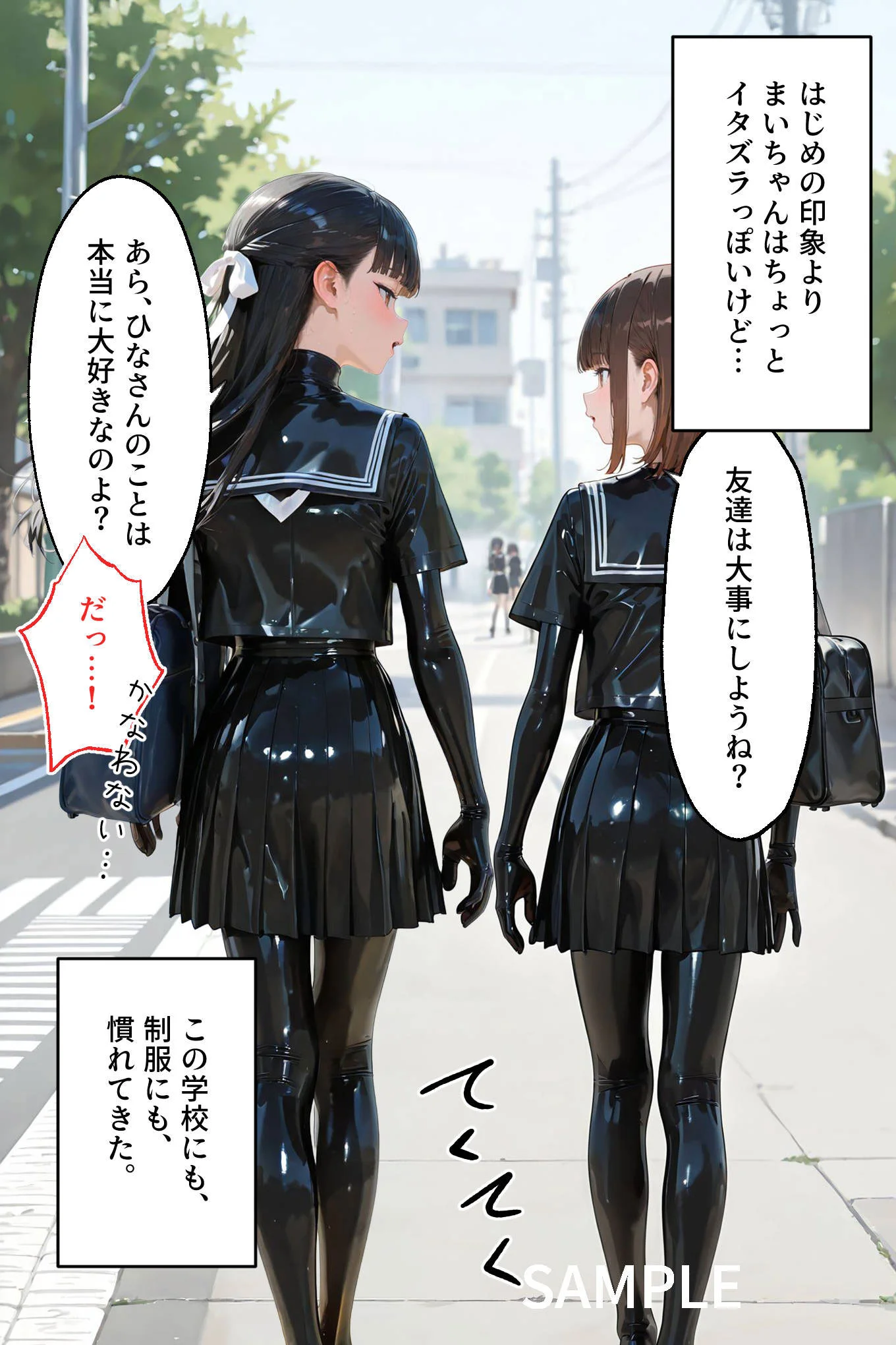 護謨学院｜更生プログラム【96Pコミック】放課後の連続拘束絶頂 拘束・辱め・学園もの サンプル26ページ目（TAIL LOVERS）