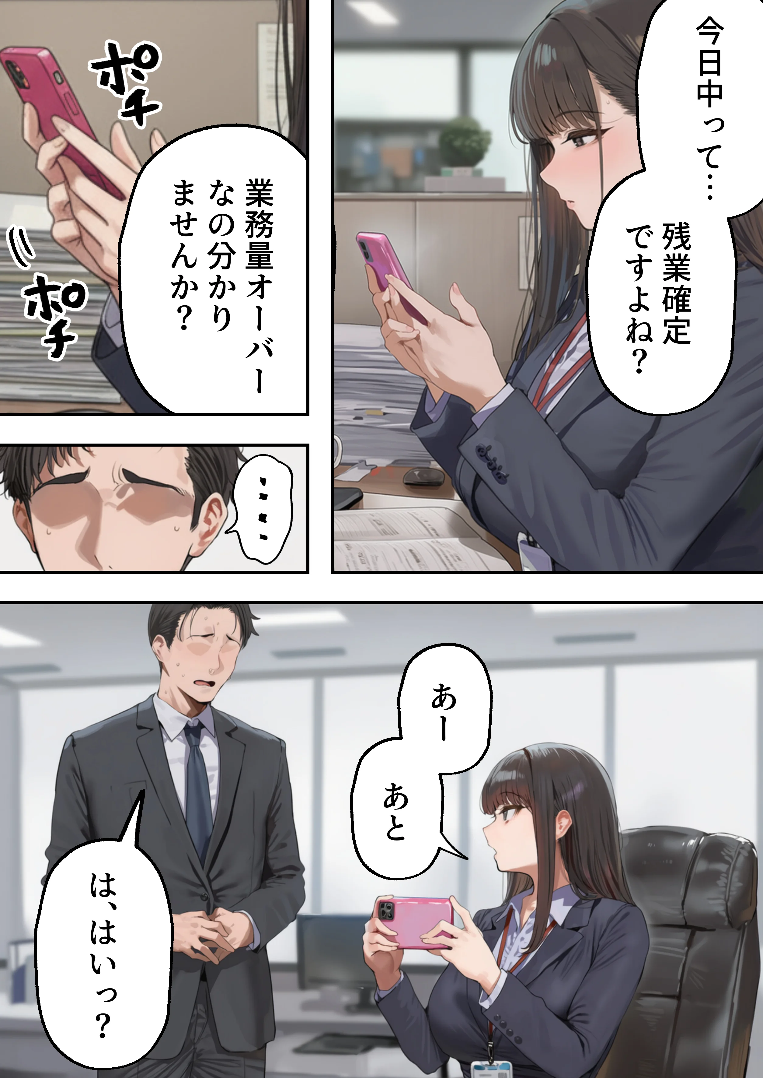 生意気新卒つむぎちゃん  媚薬飲んじゃったせいで嫌いな上司と生ハメセックスしたくてたまらないんだけど！？ アヘ顔・オナニー・オフィス・職場 サンプル4ページ目(すとらいむ)