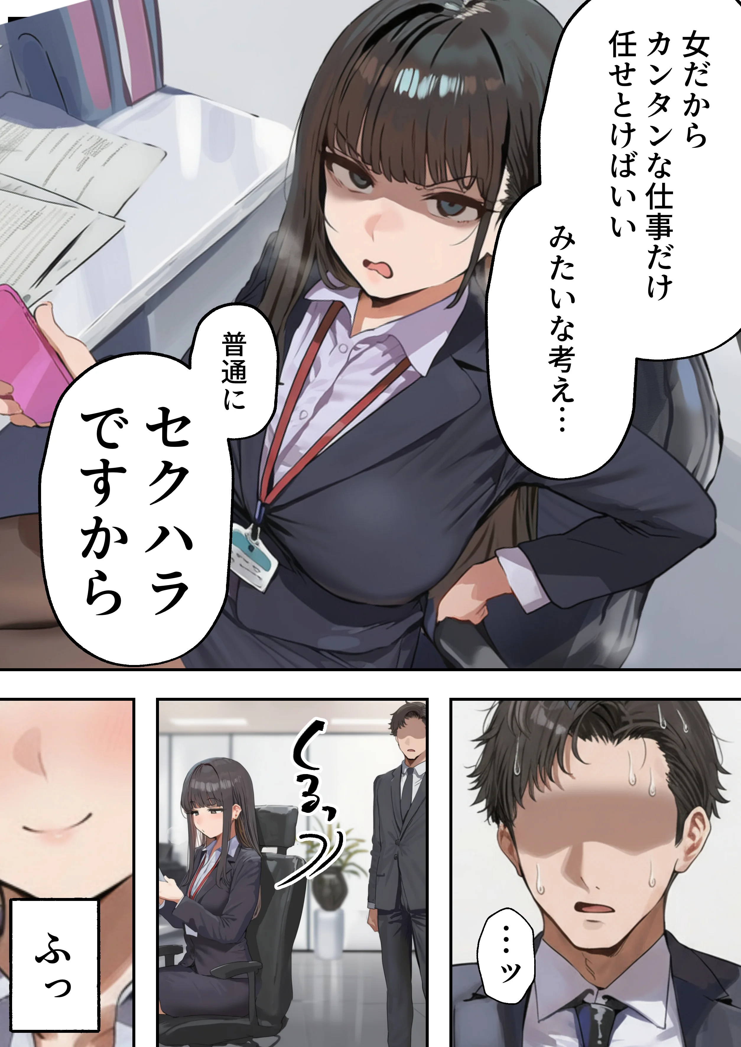 生意気新卒つむぎちゃん  媚薬飲んじゃったせいで嫌いな上司と生ハメセックスしたくてたまらないんだけど！？ アヘ顔・オナニー・オフィス・職場 サンプル5ページ目(すとらいむ)