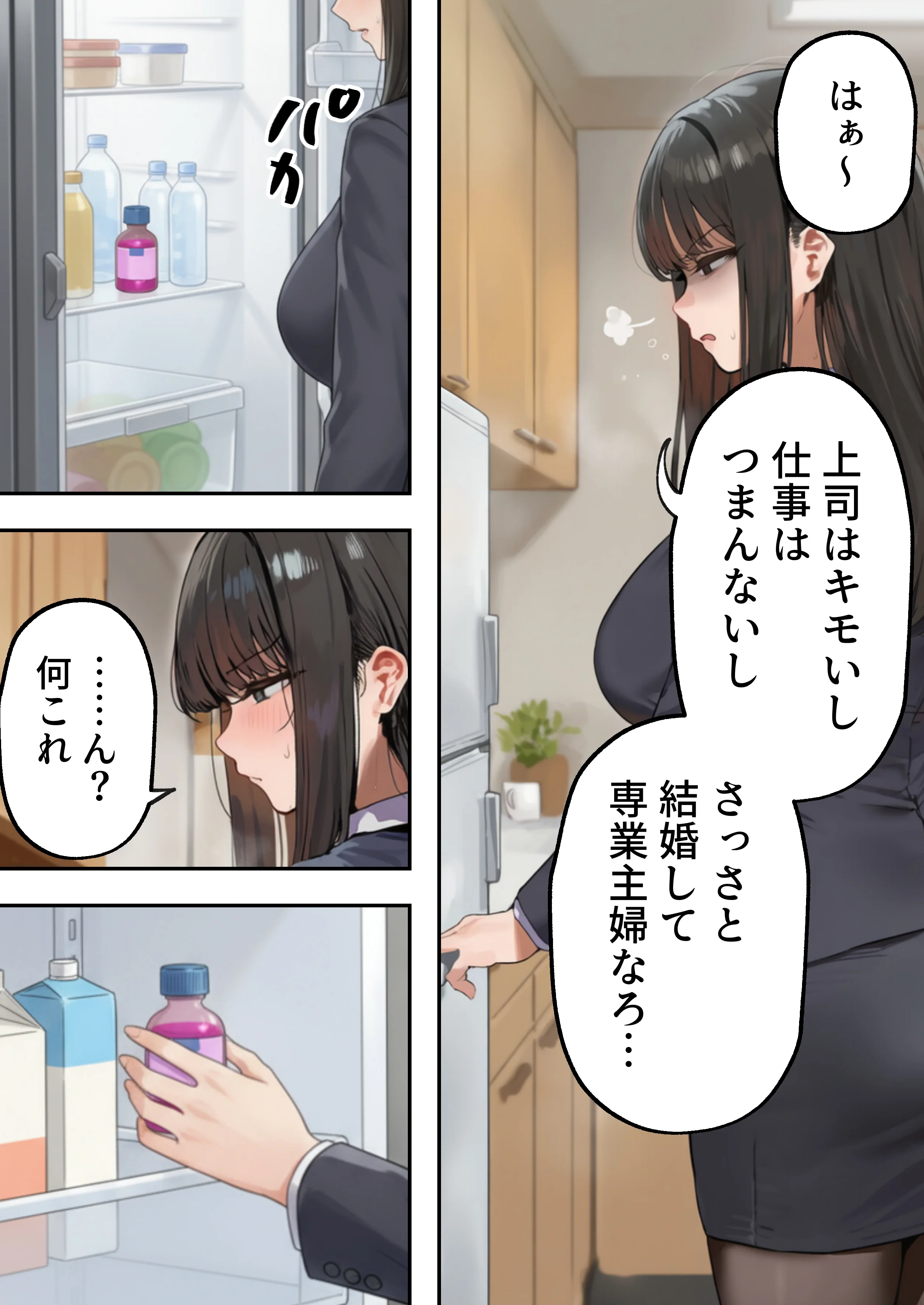 生意気新卒つむぎちゃん  媚薬飲んじゃったせいで嫌いな上司と生ハメセックスしたくてたまらないんだけど！？ アヘ顔・オナニー・オフィス・職場 サンプル14ページ目(すとらいむ)