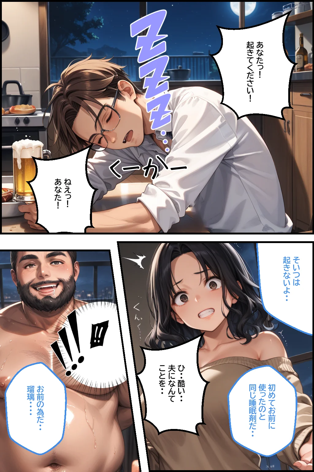 媚薬の海で溺れた天使 飯島瑠璃 〜権力争いに利用された女〜 後編 制服・人妻・主婦・巨乳 サンプル7ページ目（ピンク堂書店）