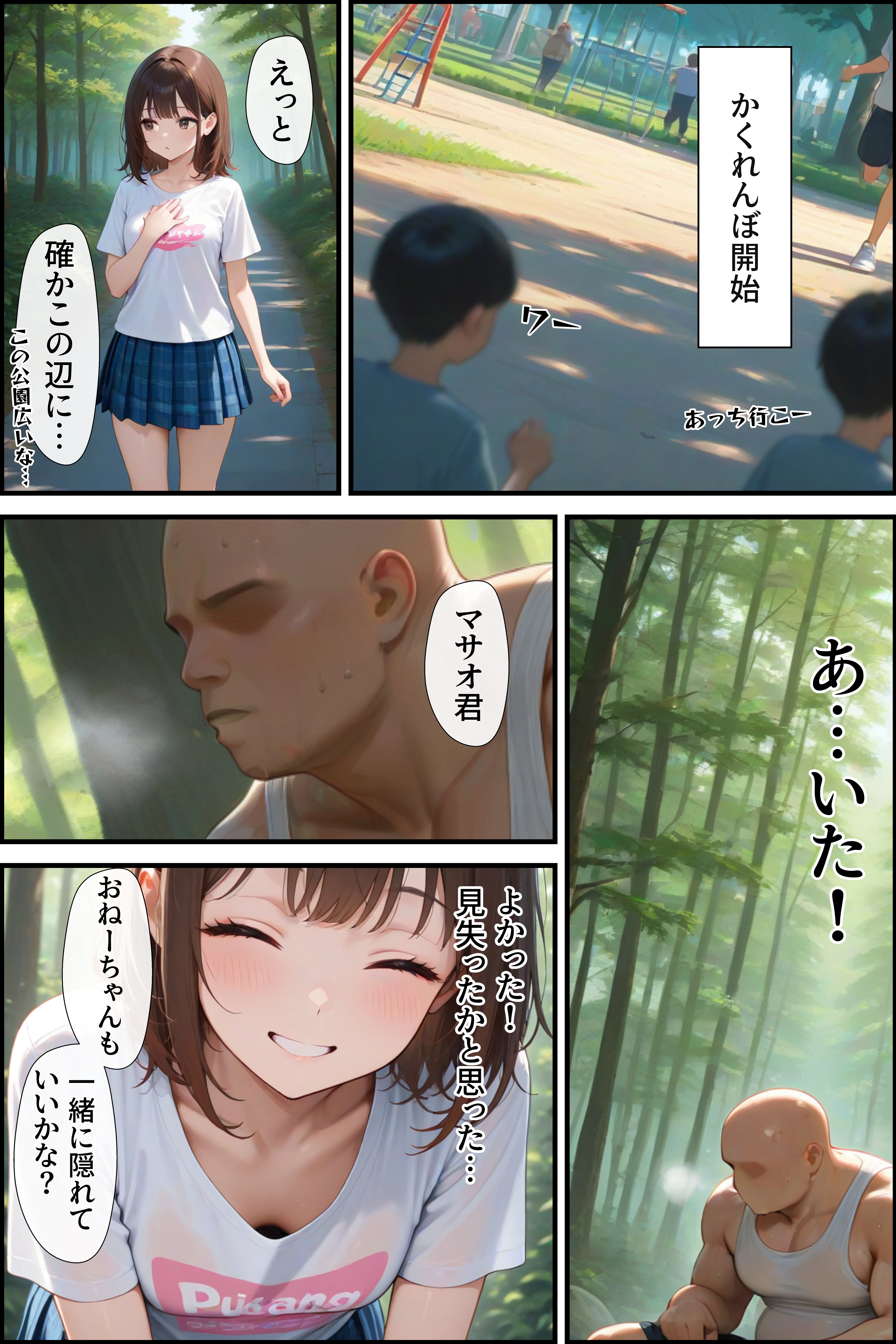 痴醜活動【ボランティア編】 拘束・処女・中出し サンプル7ページ目（ふりかけラブ）