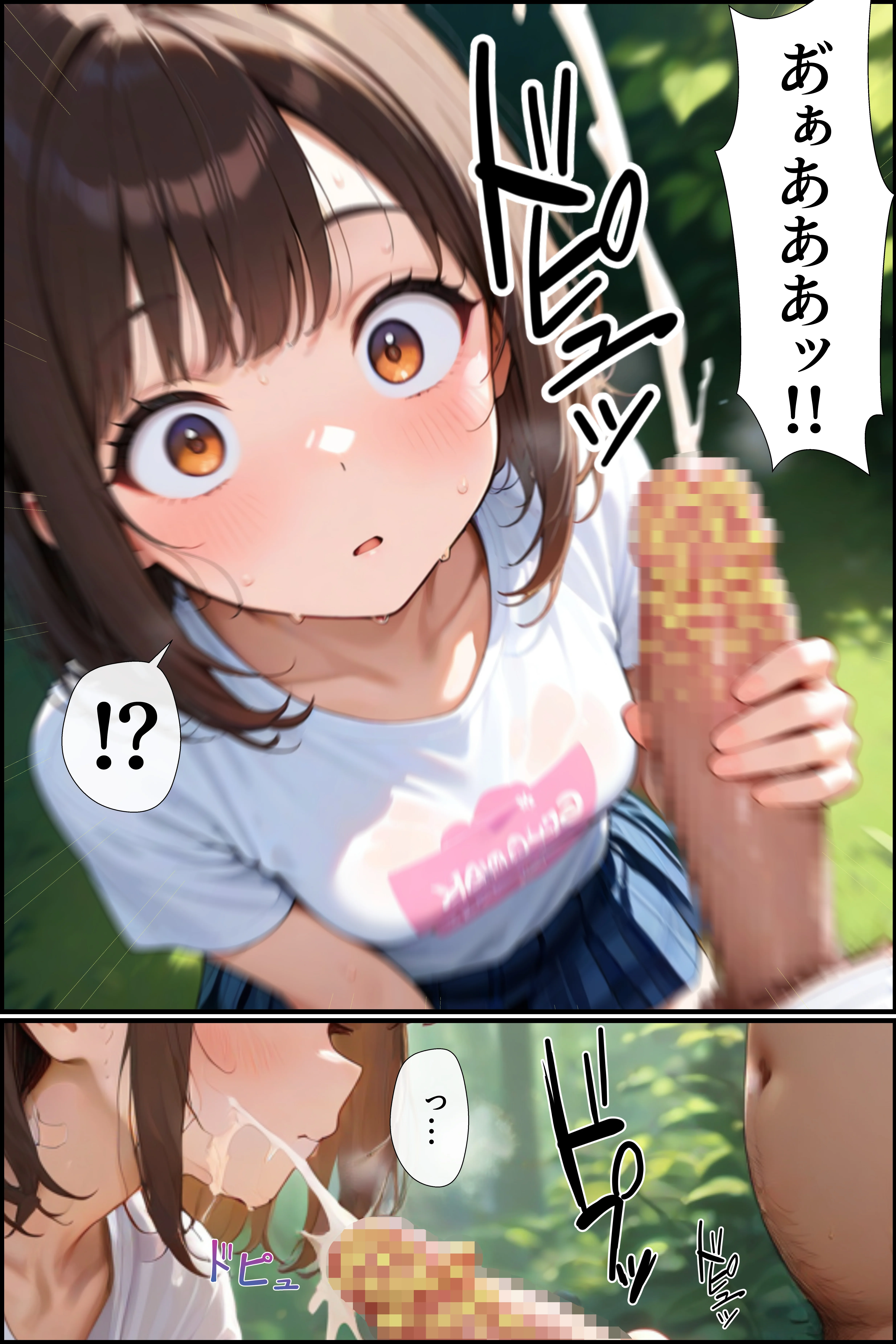 痴醜活動【ボランティア編】 拘束・処女・中出し サンプル17ページ目（ふりかけラブ）