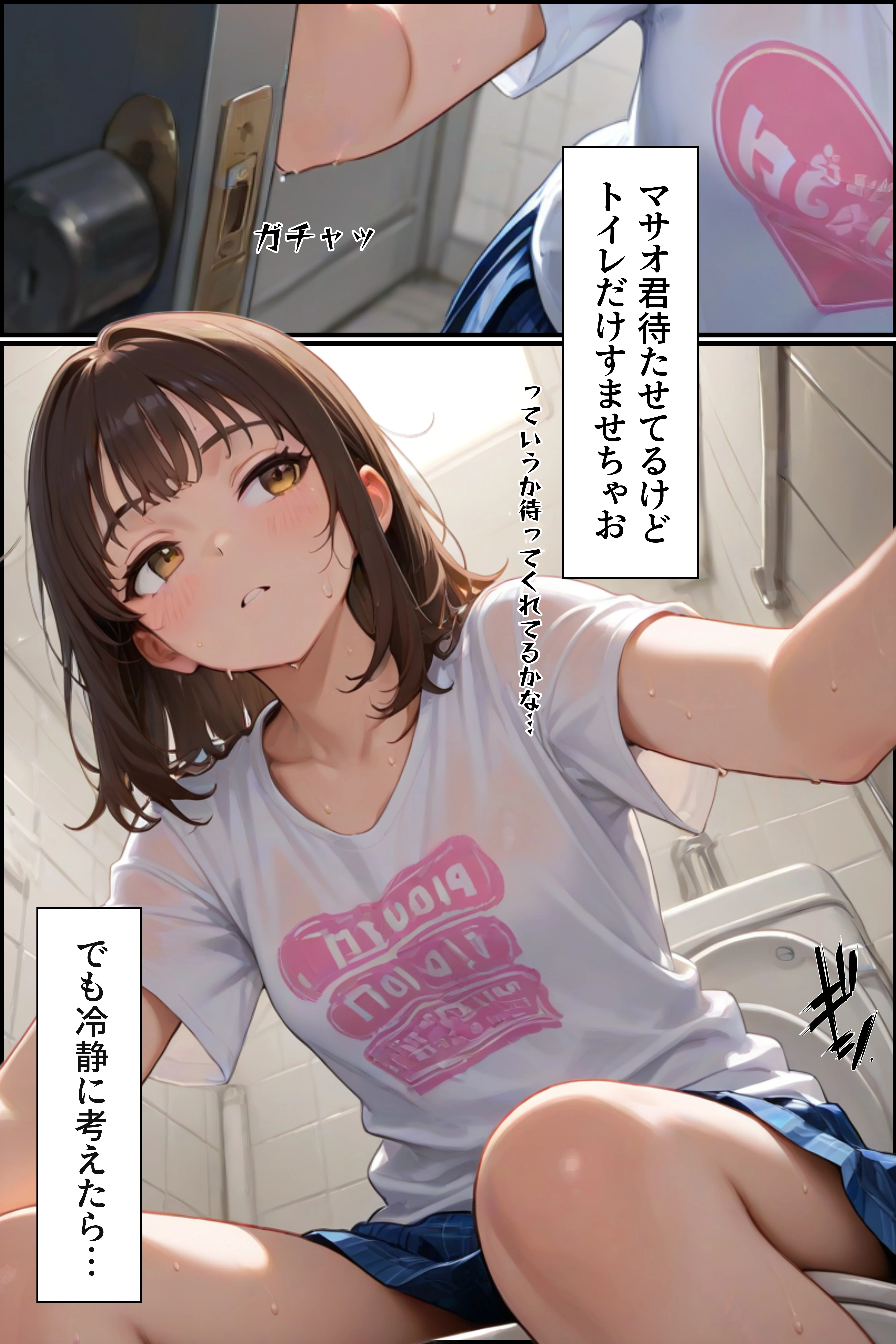 痴醜活動【ボランティア編】 拘束・処女・中出し サンプル21ページ目（ふりかけラブ）