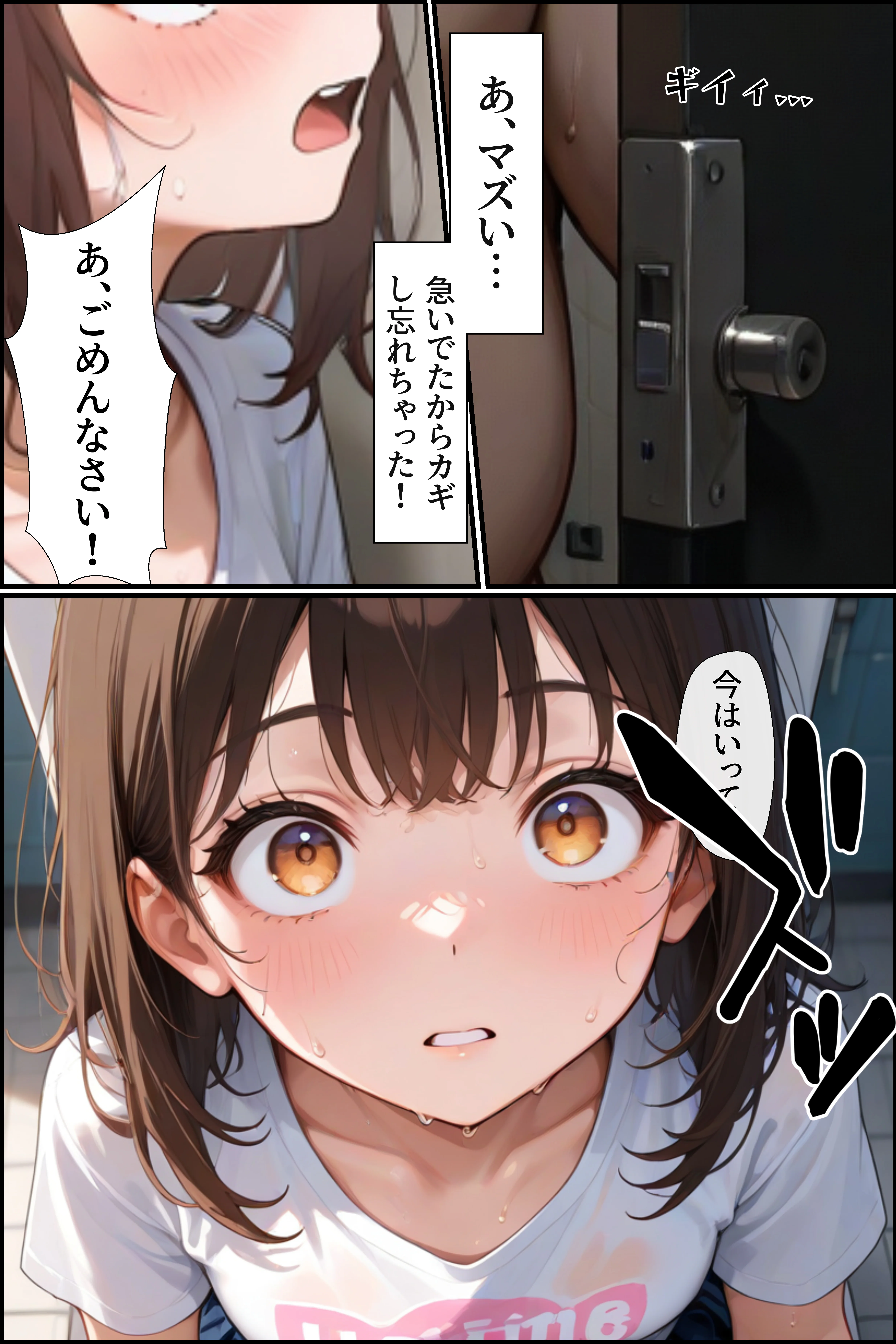 痴醜活動【ボランティア編】 拘束・処女・中出し サンプル23ページ目（ふりかけラブ）