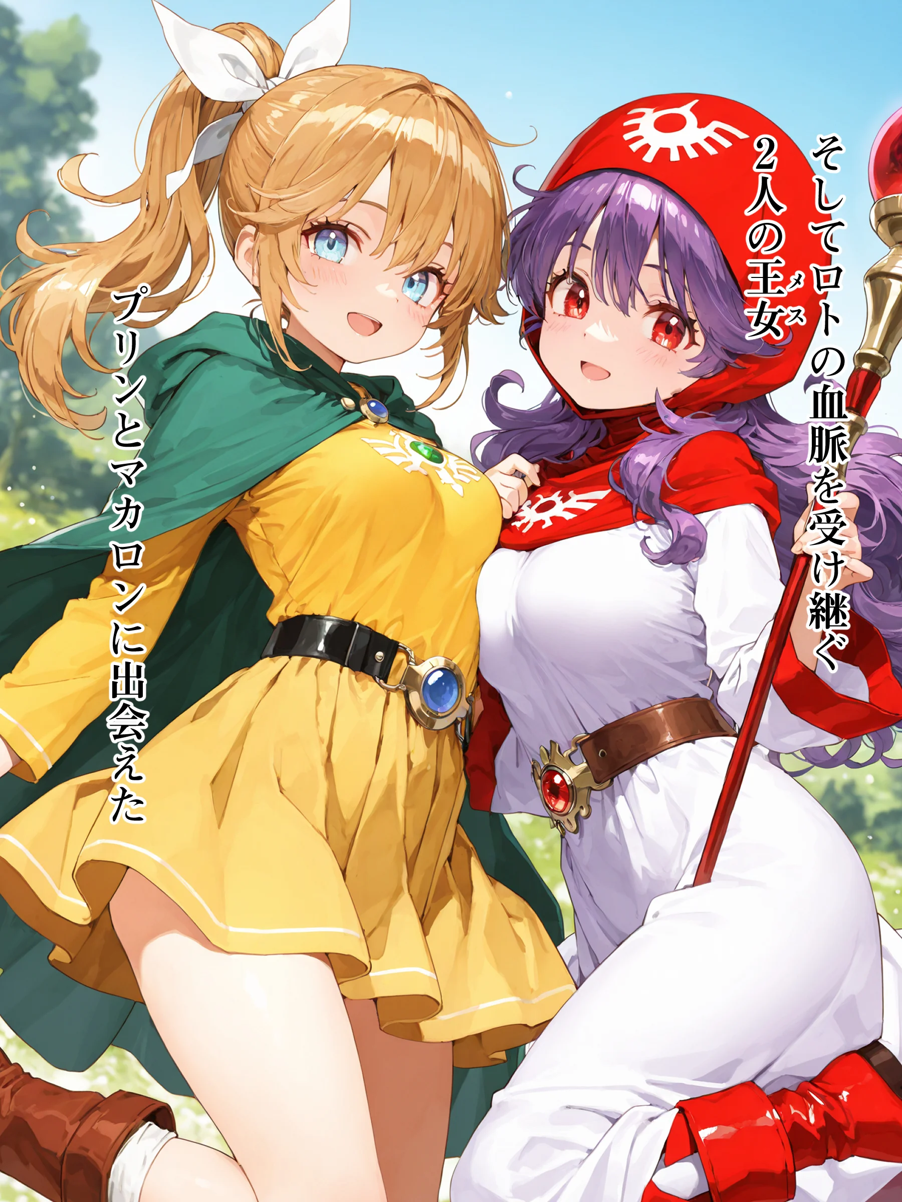 DQ2 Inbreeding of Loto’s Bloodline 旅の道中王女2人と種付け交尾の毎日 魔王が先か、孕ませが先か NTR・寝取られ・お姫様・ハーレム サンプル5ページ目(EchicalH)