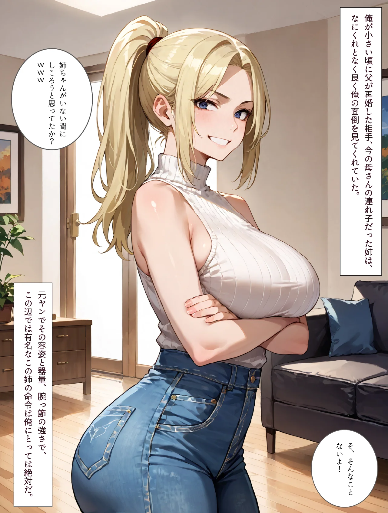 元ヤン義姉に勢い「ラブホ入ろっ」と言った結果...イチャラブ生ナカ生活 巨乳・近親相姦・中出し サンプル5ページ目（影愛産業）
