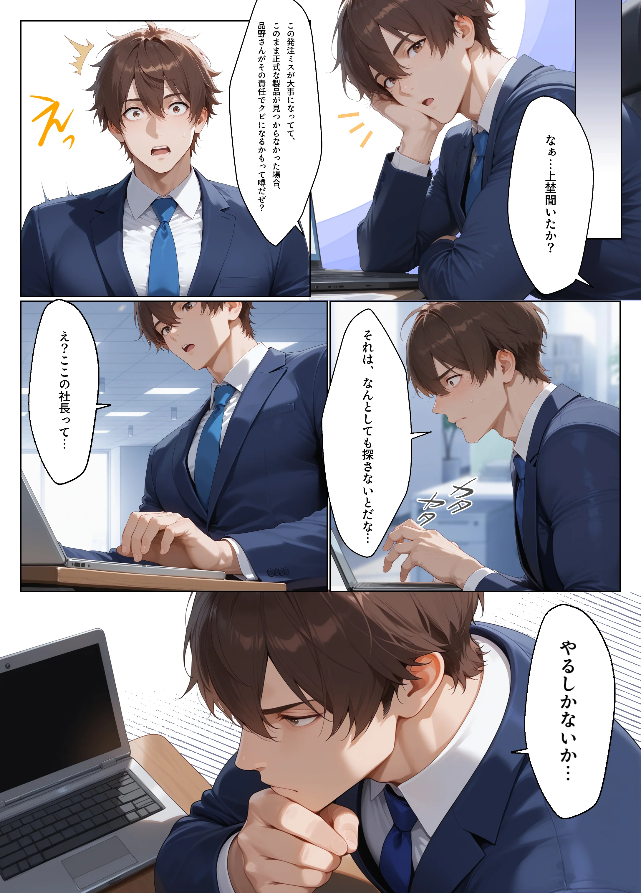 真面目な爆乳上司にコスプレセックスを調教したら母乳を吹き出しながらドMでド変態になってしまった話（新入社員 上埜晃司1 品野美弥編） 人妻・主婦・巨乳・パイズリ サンプル18ページ目（ダダーン☆ボヨヨン）