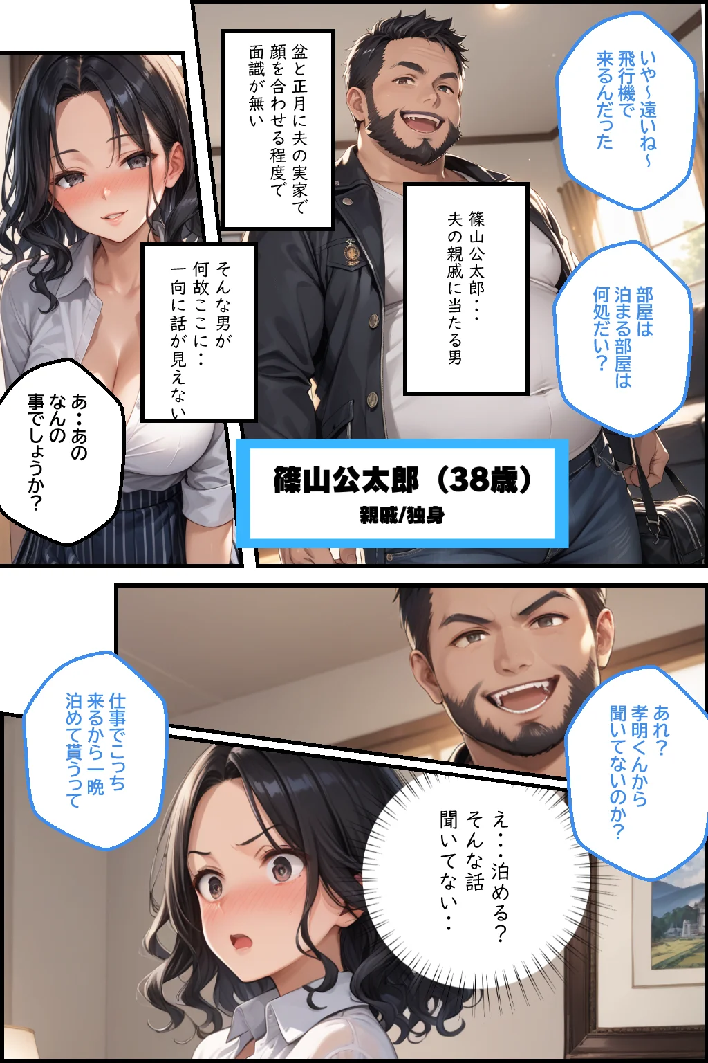 新 人妻専従契約 3 〜名家で箱入り娘の愛妻が野蛮な親戚に寝取られて〜 辱め・裸エプロン・人妻・主婦 サンプル5ページ目（ピンク堂書店 二号館）
