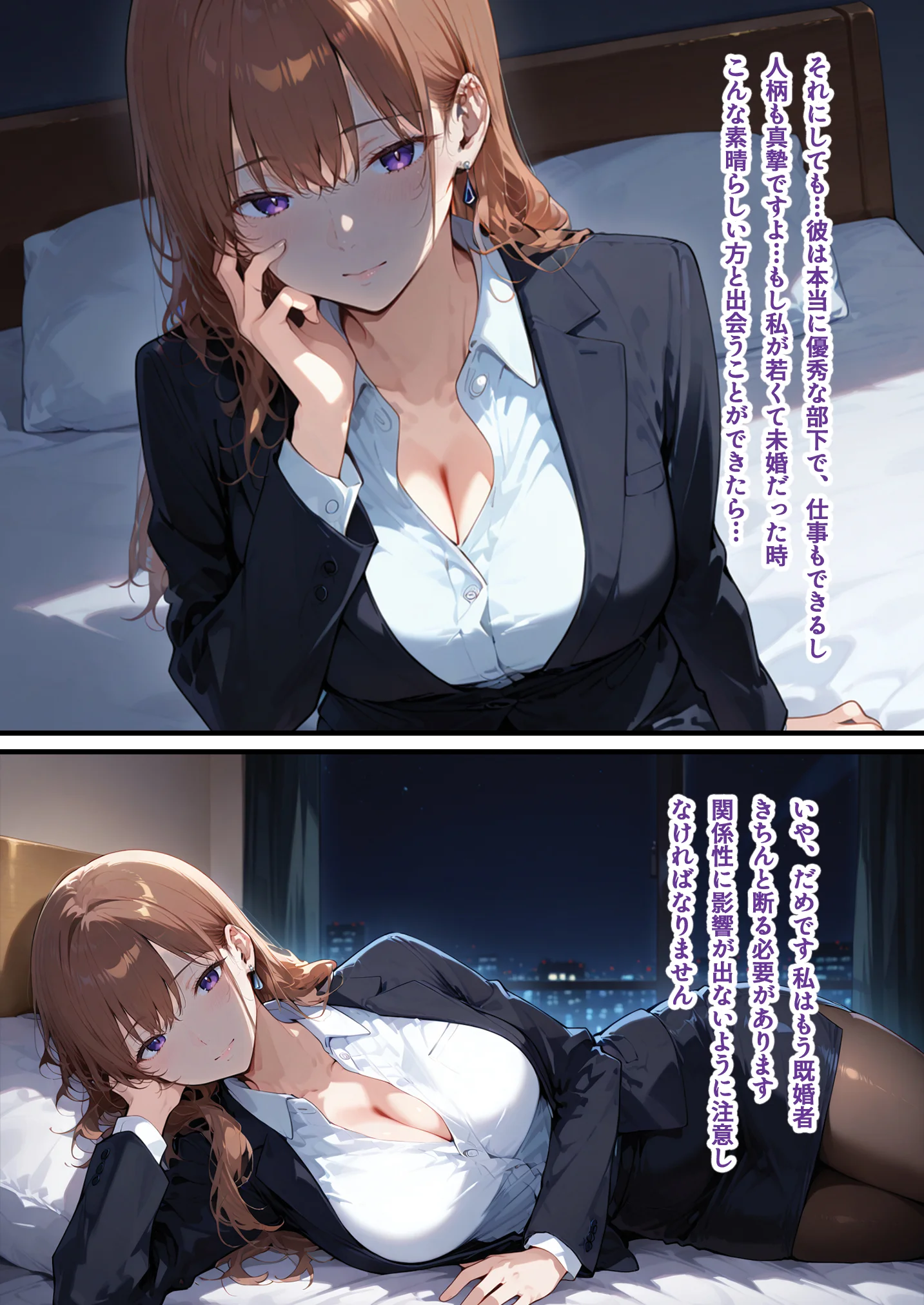美人妻上司紗代との練習（不倫）時間 OL・人妻・主婦・巨乳 サンプル12ページ目（H＆H屋本舗）