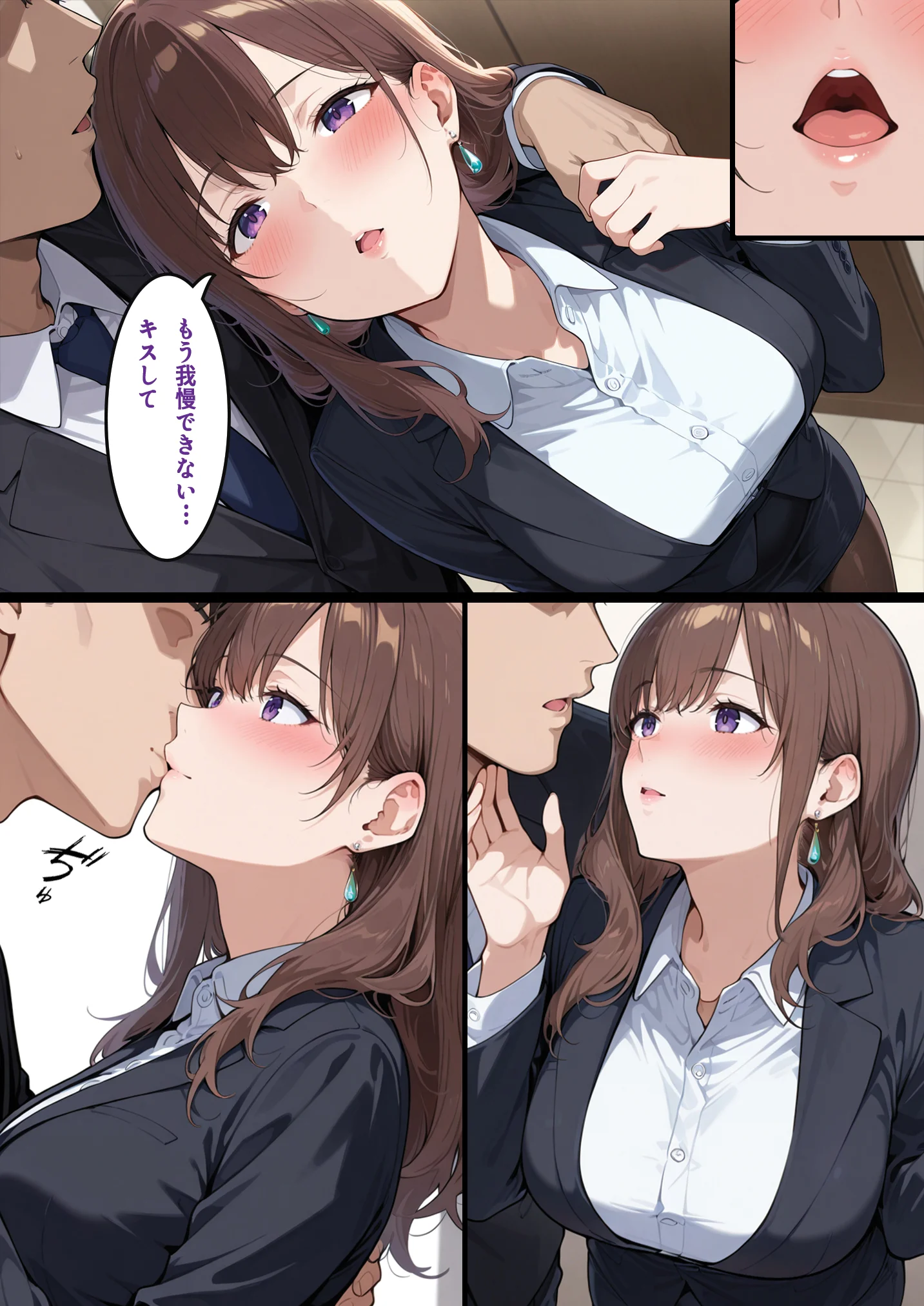美人妻上司紗代との練習（不倫）時間 OL・人妻・主婦・巨乳 サンプル21ページ目（H＆H屋本舗）