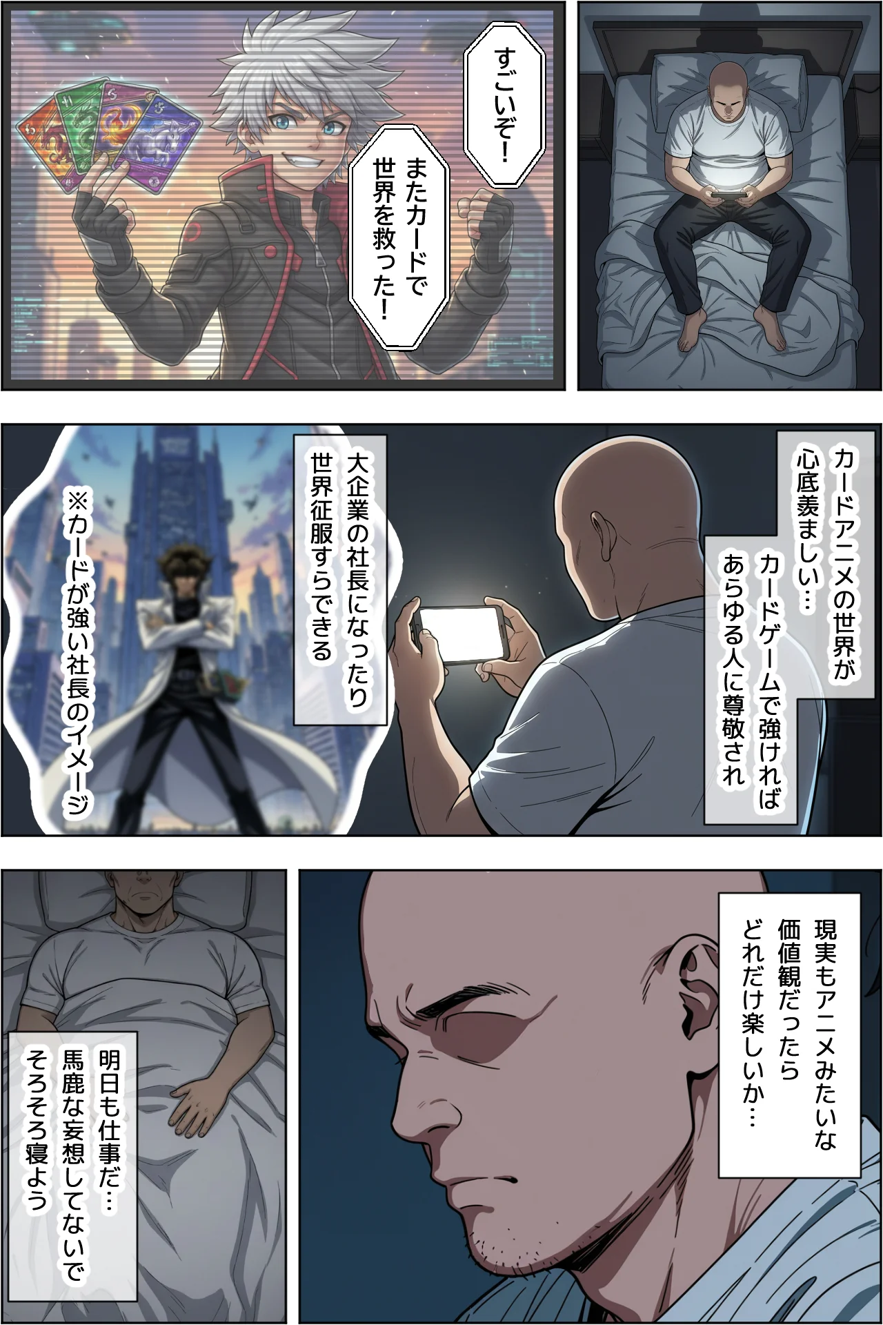 カードアニメあるあるの世界で無双してみた NTR・寝取られ・ハーレム・パイズリ サンプル3ページ目(ベビーリーフ工房)