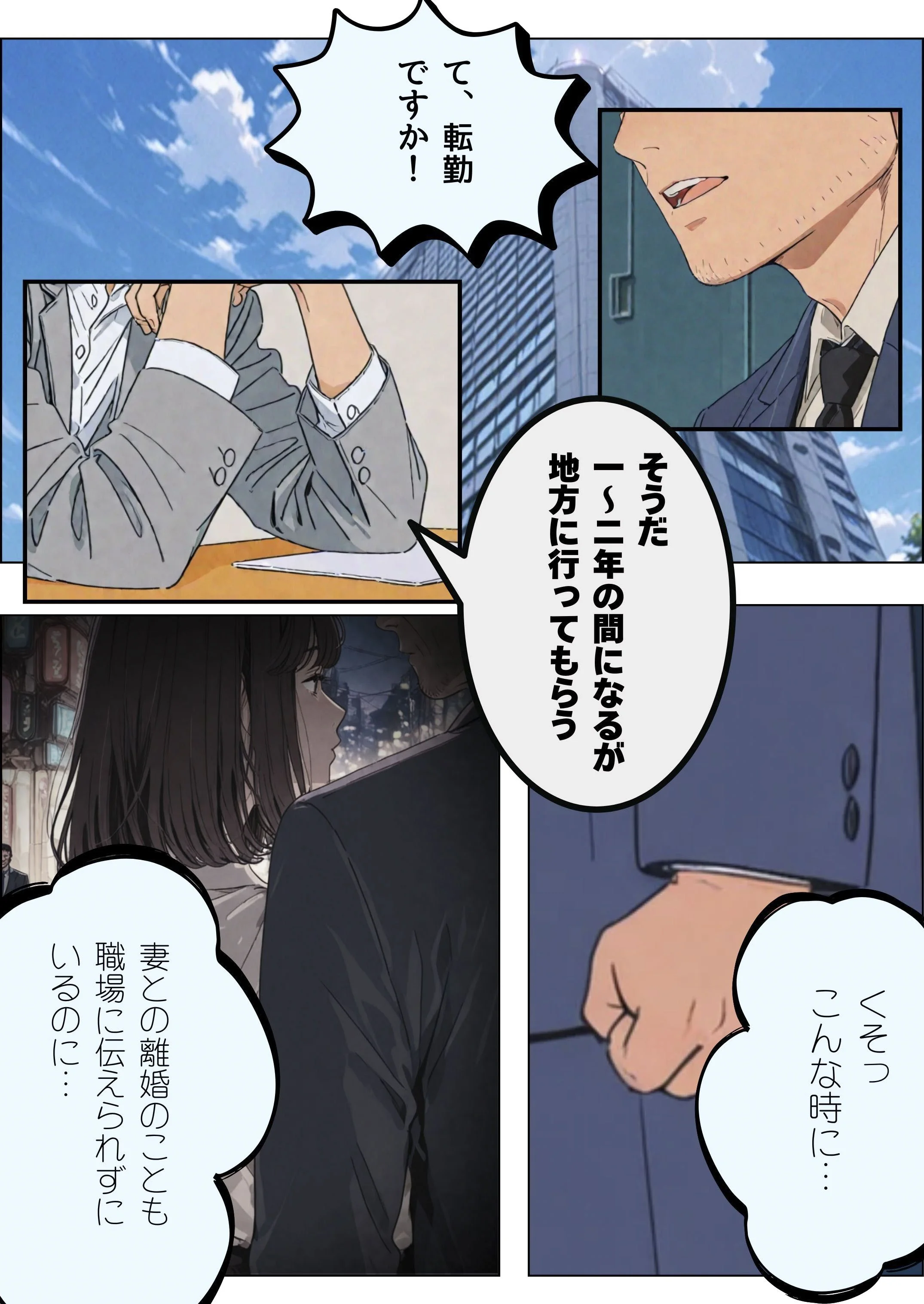 傷心の父親とそれを慰める娘 制服・近親相姦・退廃・背徳・インモラル サンプル21ページ目（だれもが）