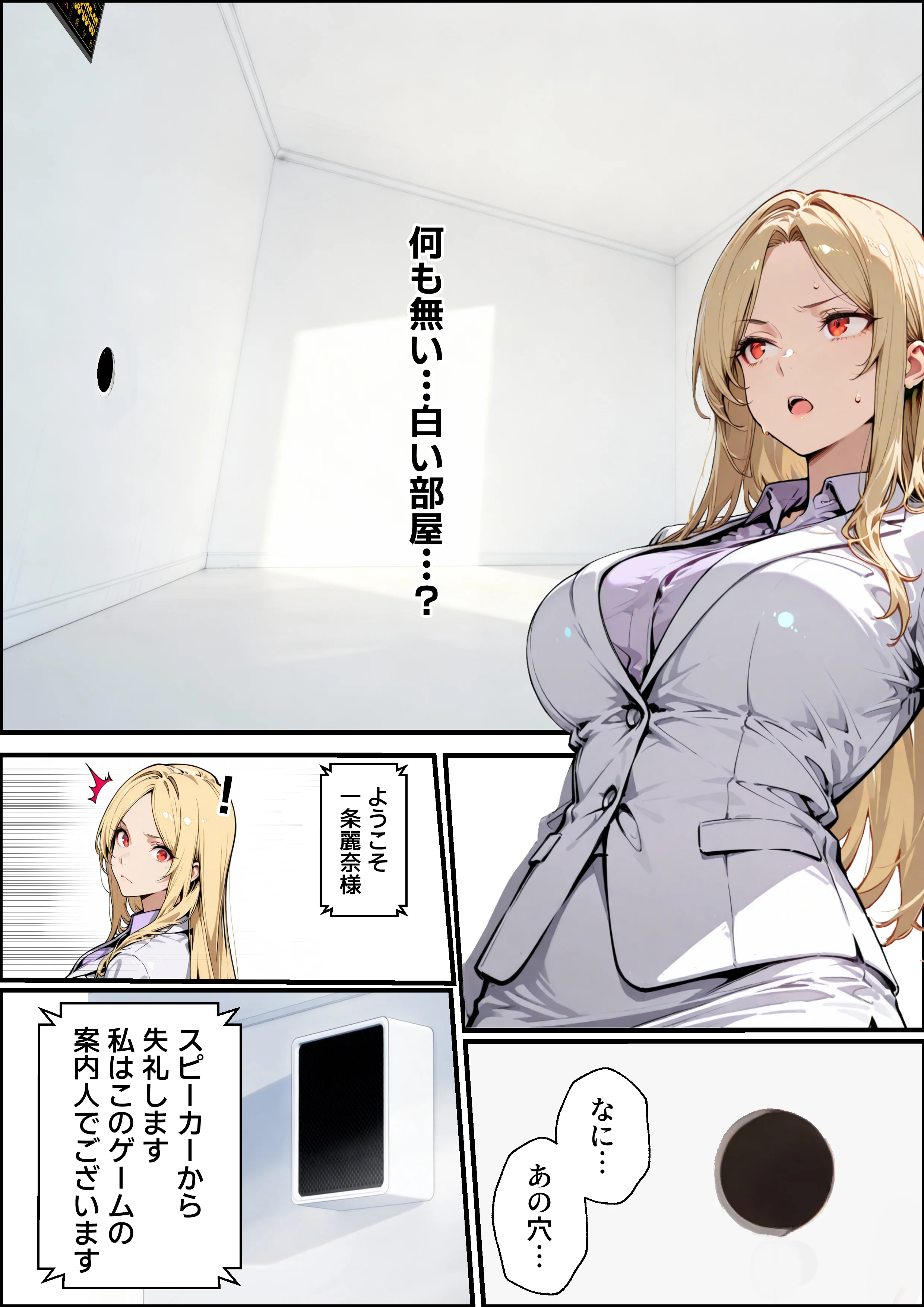 ホス狂い女社長、おち〇ぽ100本抜かないと出られない部屋、全員抜くまで帰れません！ 巨乳・乱交・中出し サンプル18ページ目（性欲解放戦線）