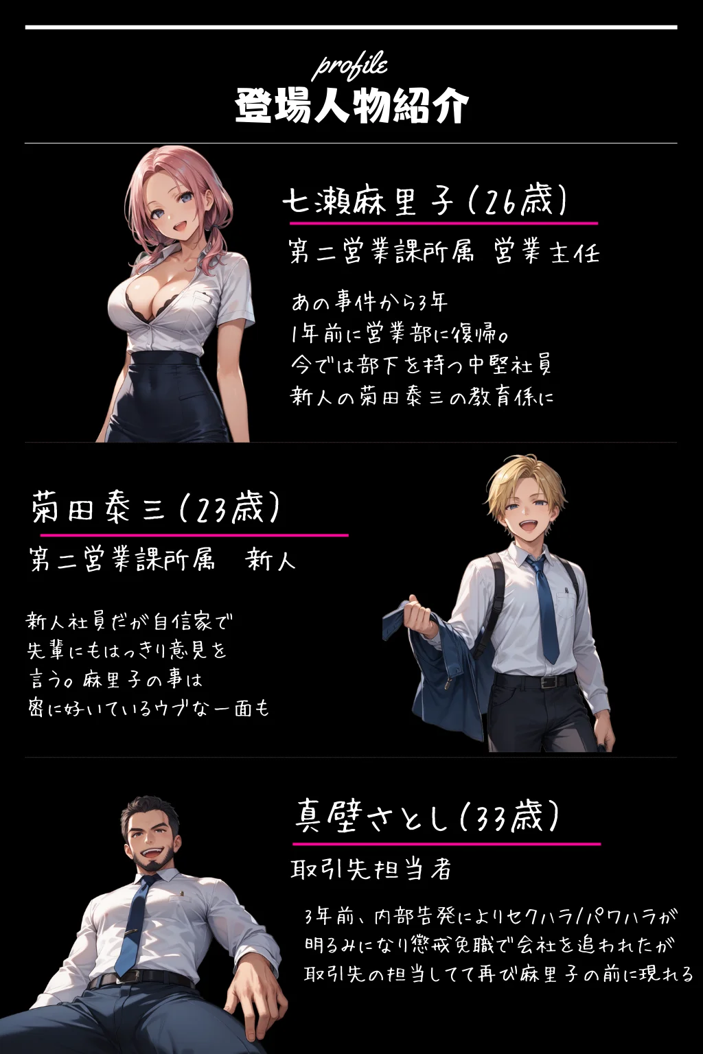 イスカリオテのマリ 前編 〜あれから3年‥真壁課長の逆襲〜 制服・異物挿入・OL サンプル2ページ目（飛龍革命）