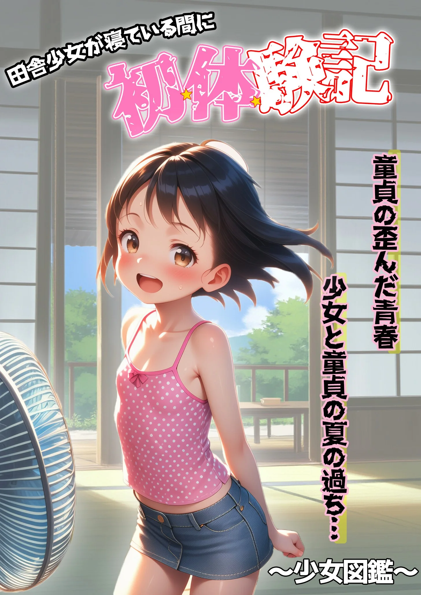 【田舎の少女が寝てる間に初体験】遅れて来た歪んだ青春…童貞と少女の夏… 処女・スレンダー・中出し サンプル1ページ目（～少女図鑑～ロリスタイル～）