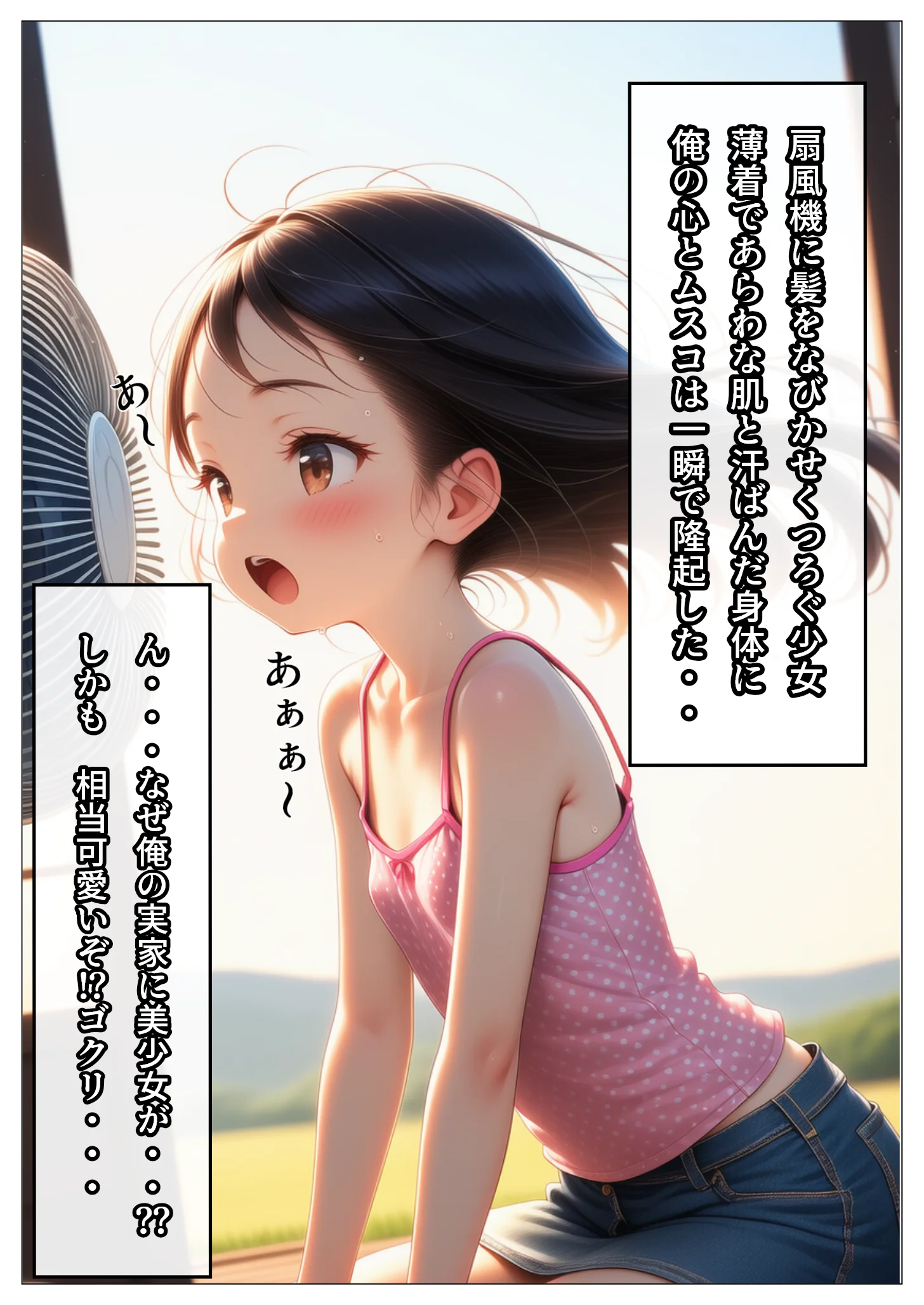 【田舎の少女が寝てる間に初体験】遅れて来た歪んだ青春…童貞と少女の夏… 処女・スレンダー・中出し サンプル3ページ目（～少女図鑑～ロリスタイル～）