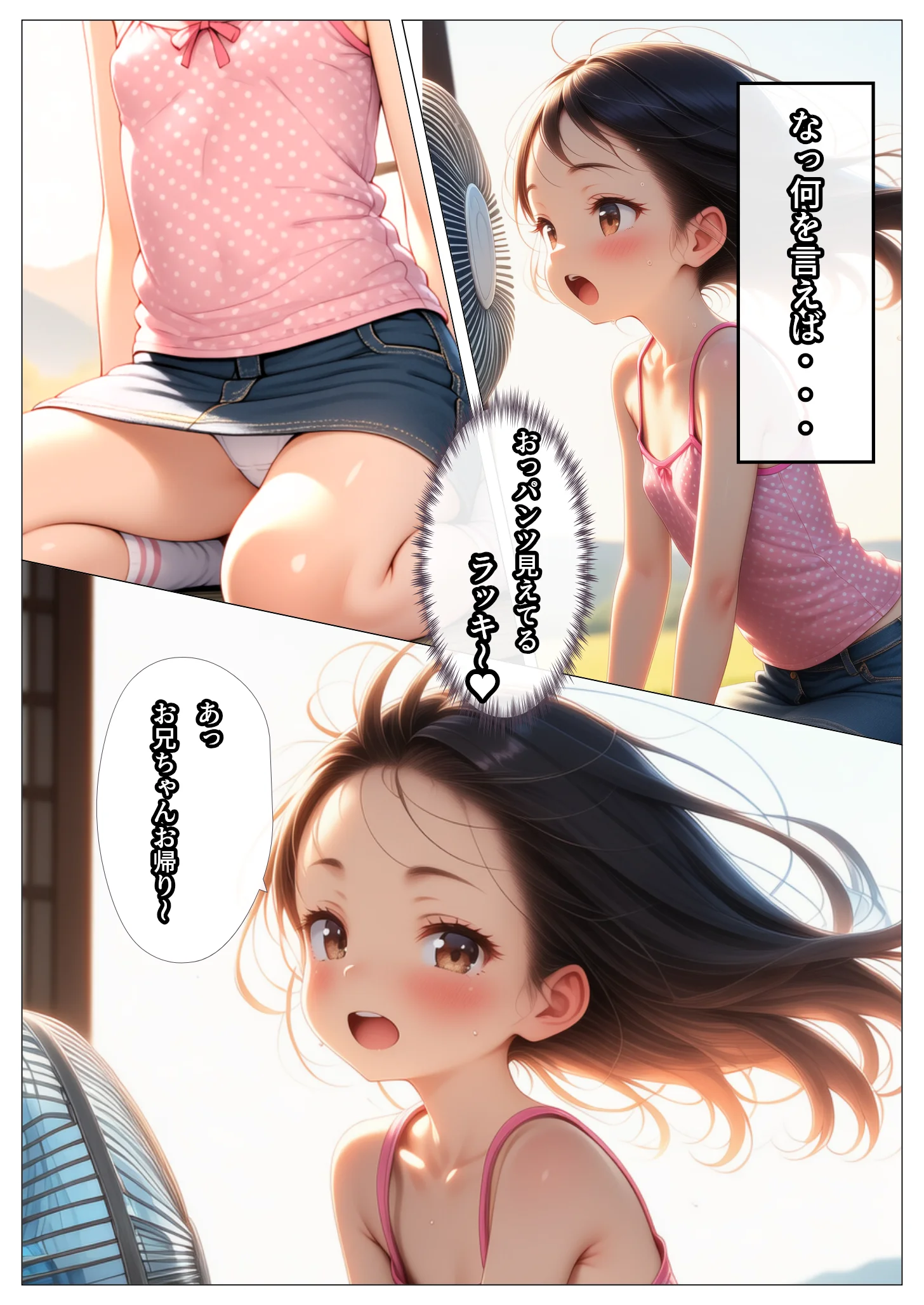 【田舎の少女が寝てる間に初体験】遅れて来た歪んだ青春…童貞と少女の夏… 処女・スレンダー・中出し サンプル4ページ目（～少女図鑑～ロリスタイル～）