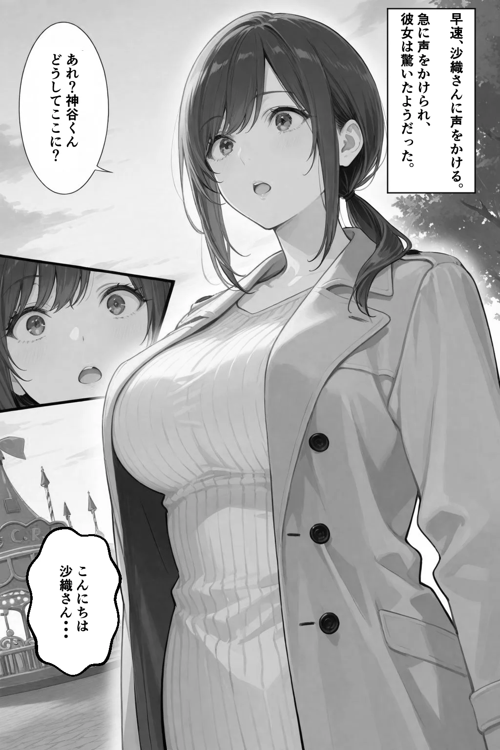 隣の奥さんハ、もう催●済ミ 2 〜遊宴地編〜 辱め・熟女・人妻・主婦 サンプル7ページ目（愛罠（ai_wanna_））