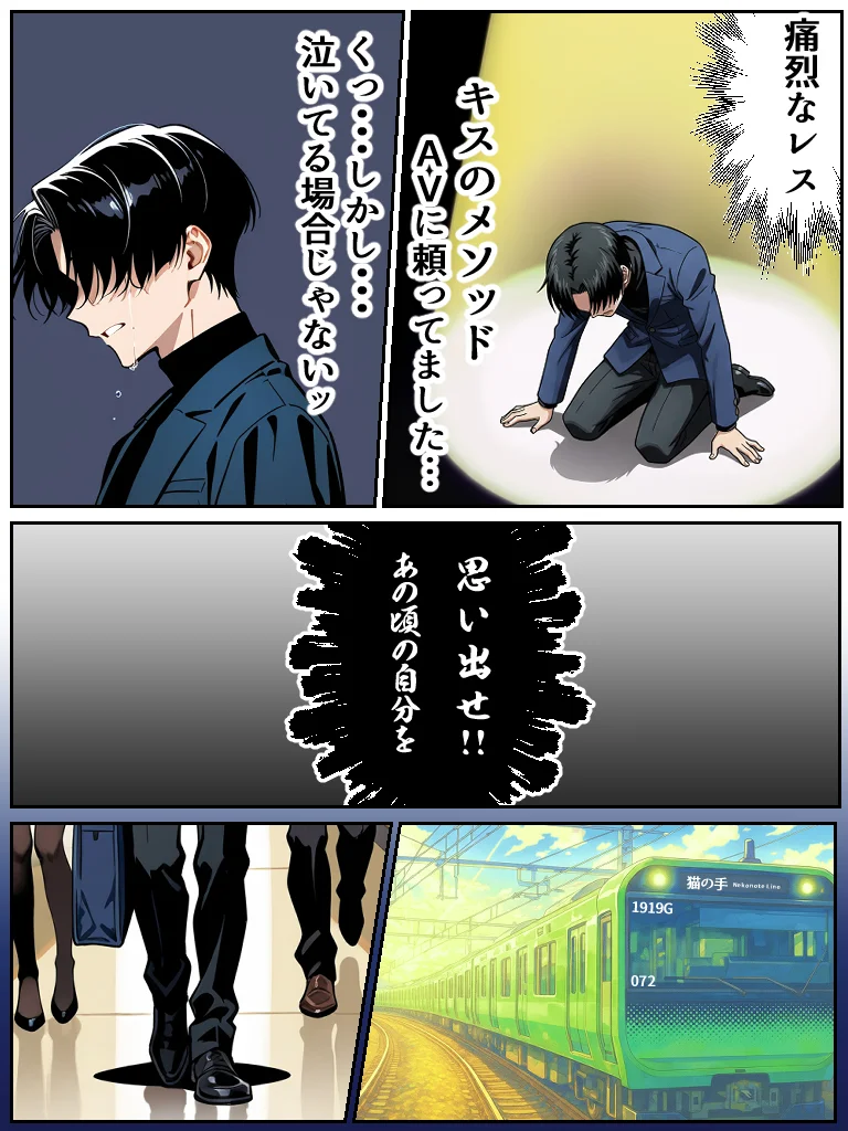 アラサー童貞の俺がマチアプで無双できるようになった理由 クンニ・パイパン・ビッチ サンプル3ページ目(妄想体験コミック@MTコミック)