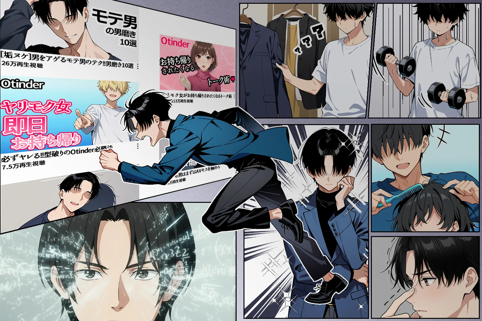 アラサー童貞の俺がマチアプで無双できるようになった理由 クンニ・パイパン・ビッチ サンプル11ページ目(妄想体験コミック@MTコミック)