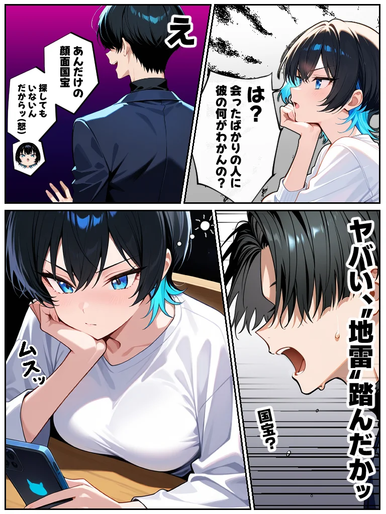 アラサー童貞の俺がマチアプで無双できるようになった理由 クンニ・パイパン・ビッチ サンプル23ページ目(妄想体験コミック@MTコミック)